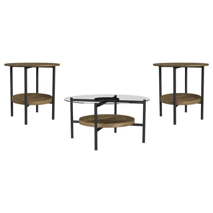 Delfin - Round Coffee Table Set