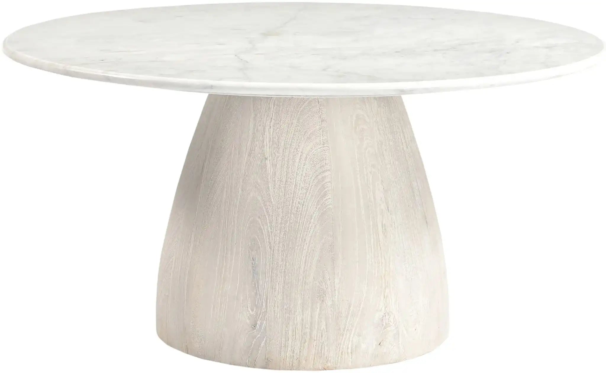 Liona - Marble And Mango Wood Table