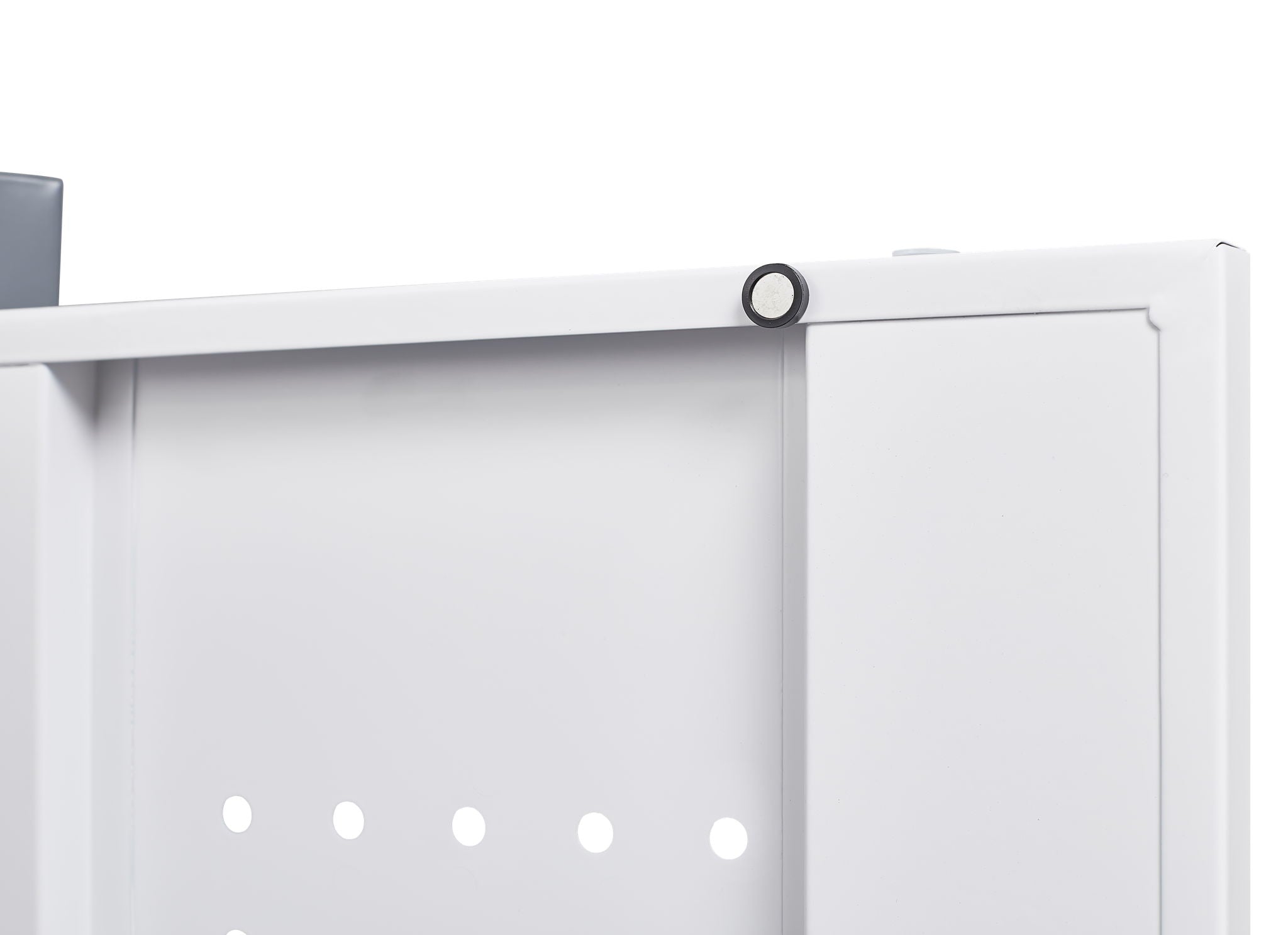 Metal Storage Cabinets, Cleaning Tool Cabinet With Locking Door, Tall Broom Tool Organizer And Storage, Large Storage Cabinet For Kitchen
