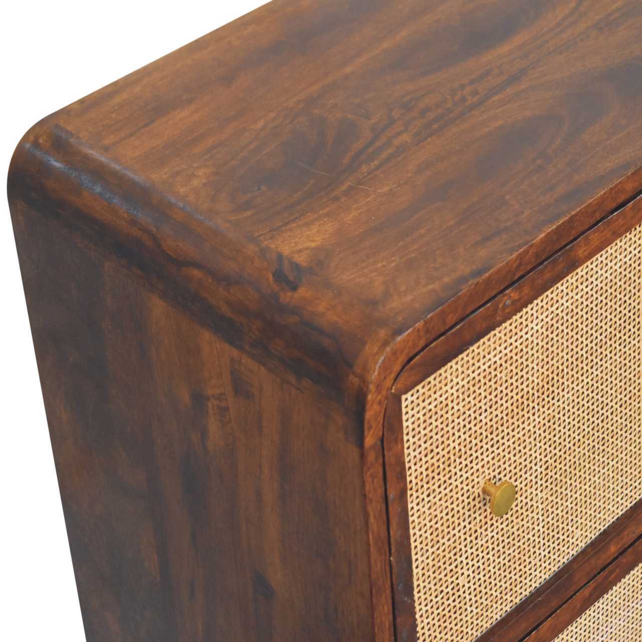 Woven Chest - Brown - Best Buy Furniture