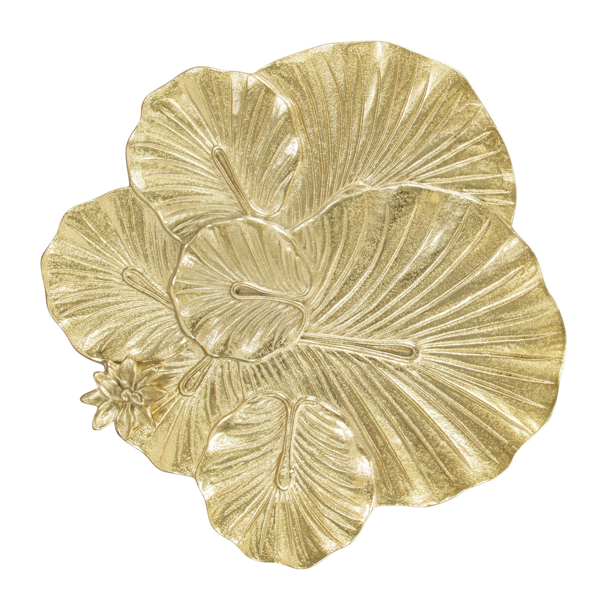 Lotus - Side Table - Gold