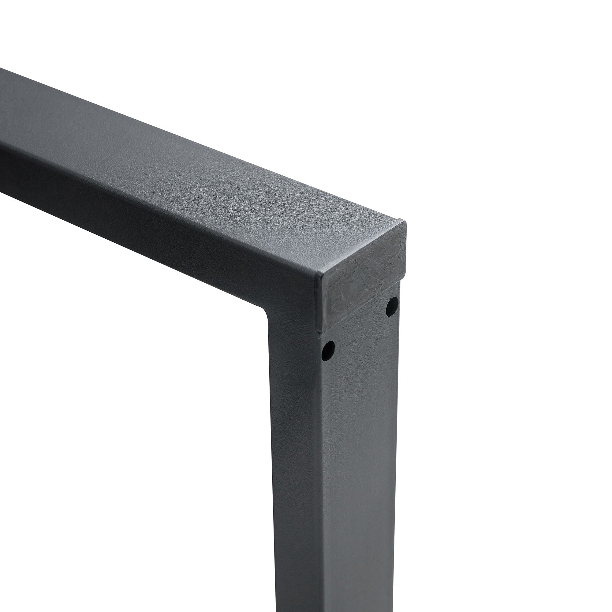 Industrial Rectangular Dining Table For 4 - 6 People