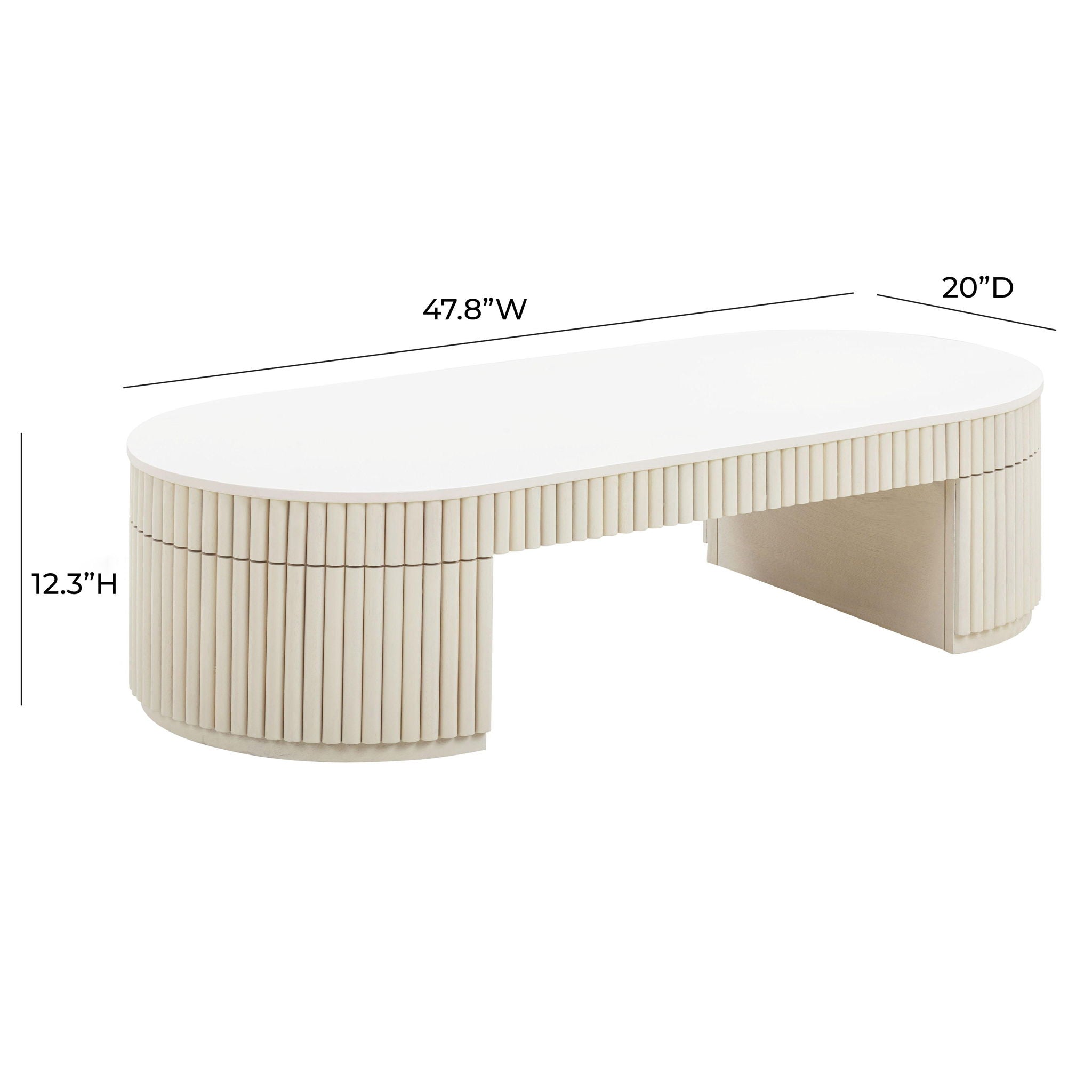 Bella - Oval Coffee Table