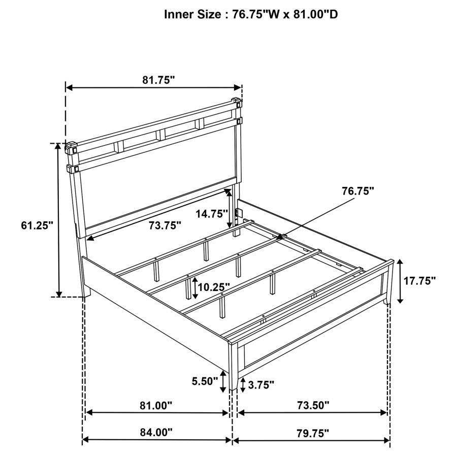 Hazlewood - Panel Bed