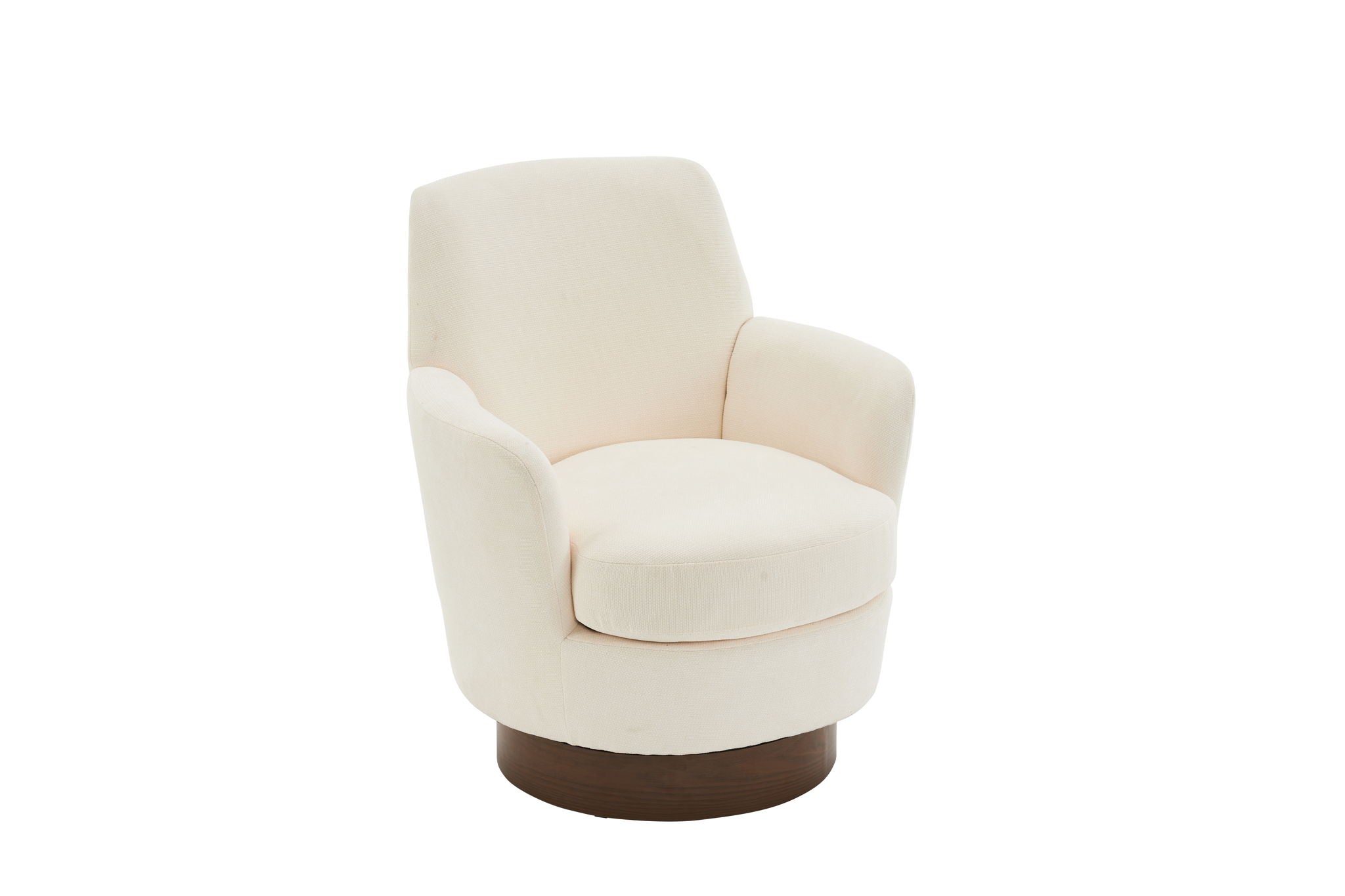 Swivel Accent Chairs Armchair With Stainless Steel Base