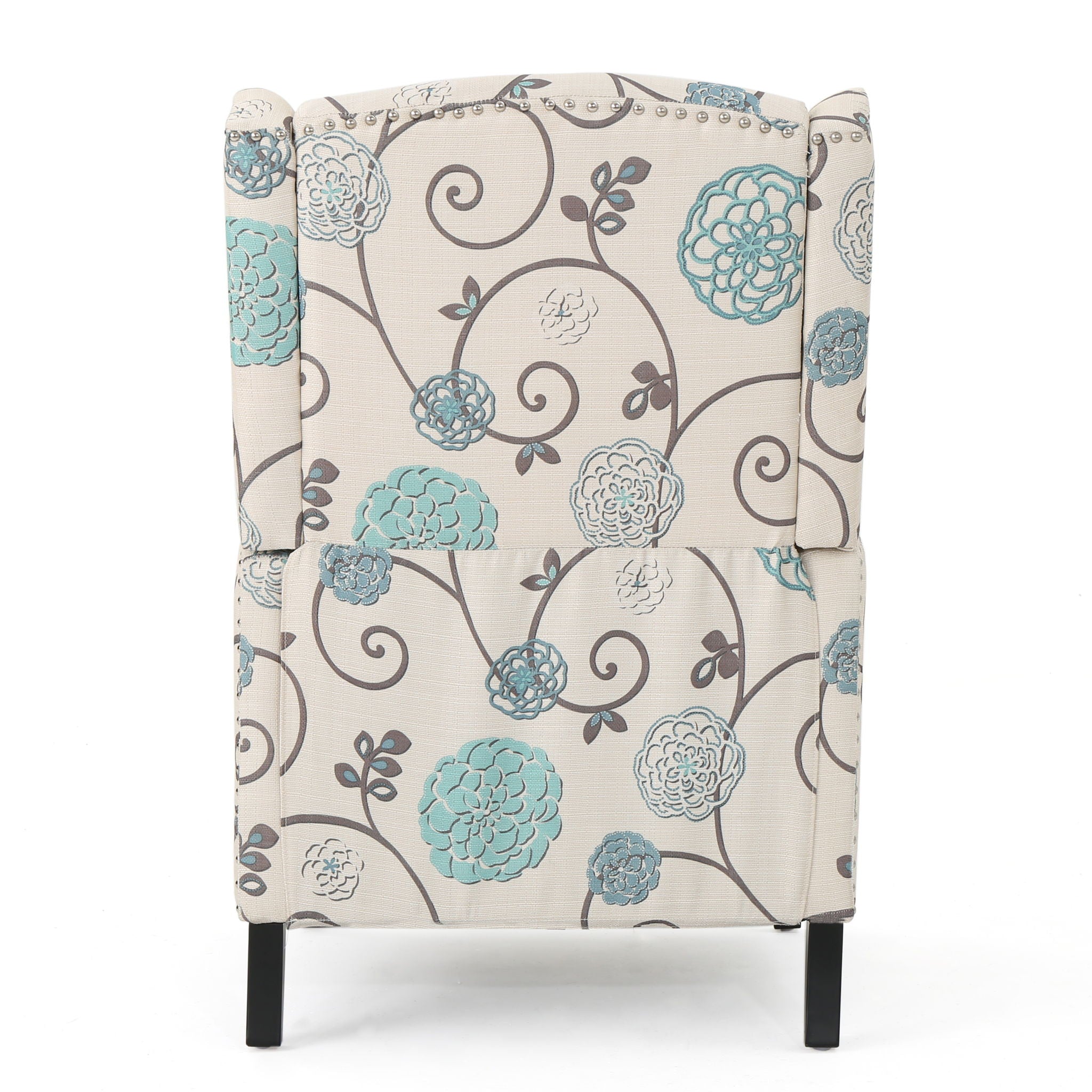 Westeros Wing Back Fabric Upholstered Recliner