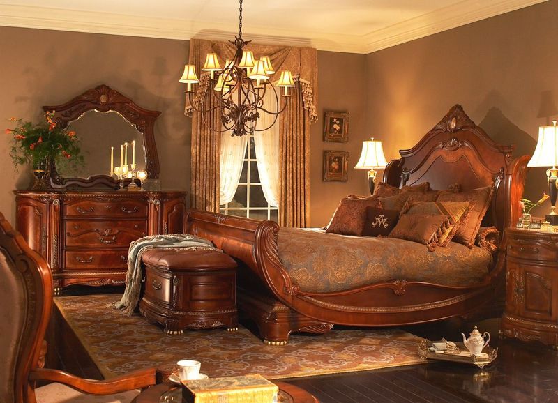 Cortina - Dresser Mirror - Honey Walnut - Best Buy Furniture