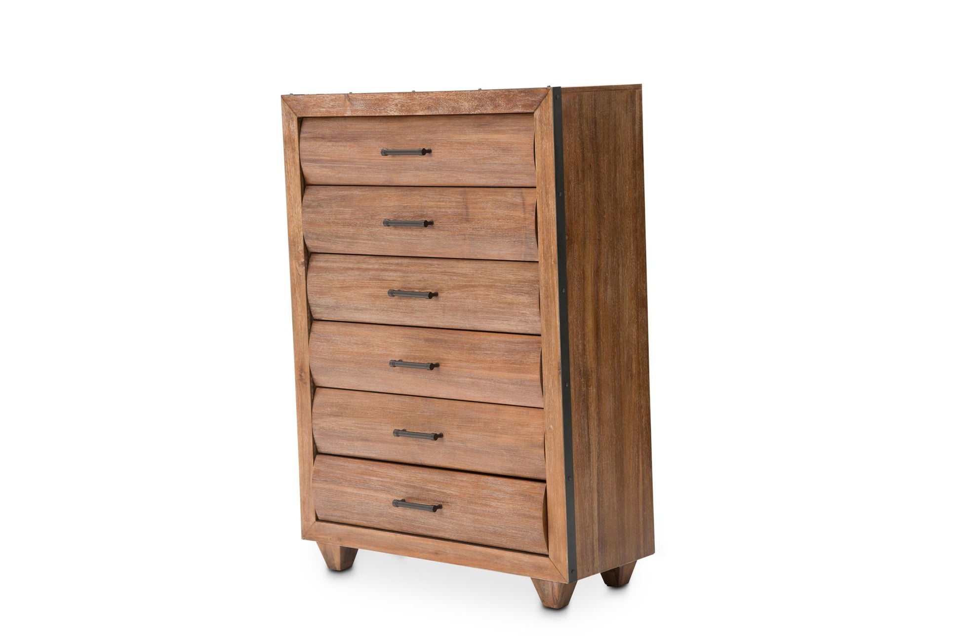 Brooklyn Walk - 6-Drawer Chest - Burnt Umber - Best Buy Furniture