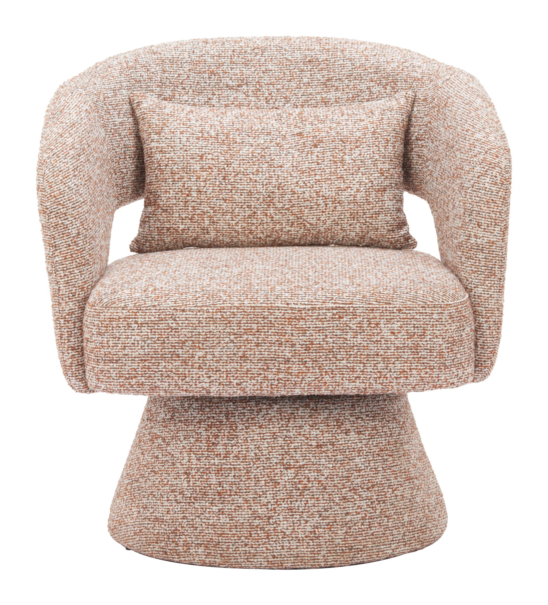 Liva - Swivel Chair - Frosty Brown