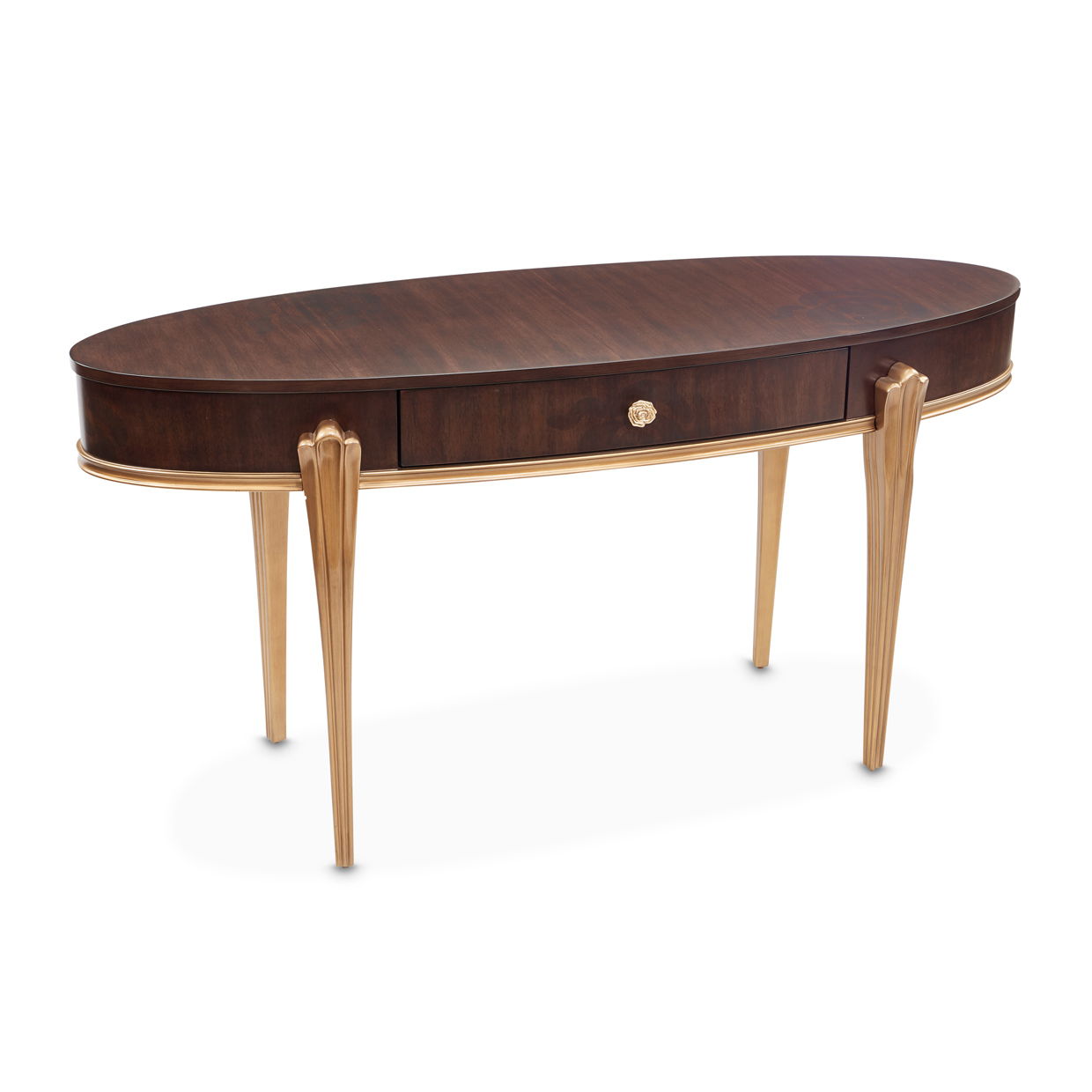 Camellia Field - Wood Vanity Desk
