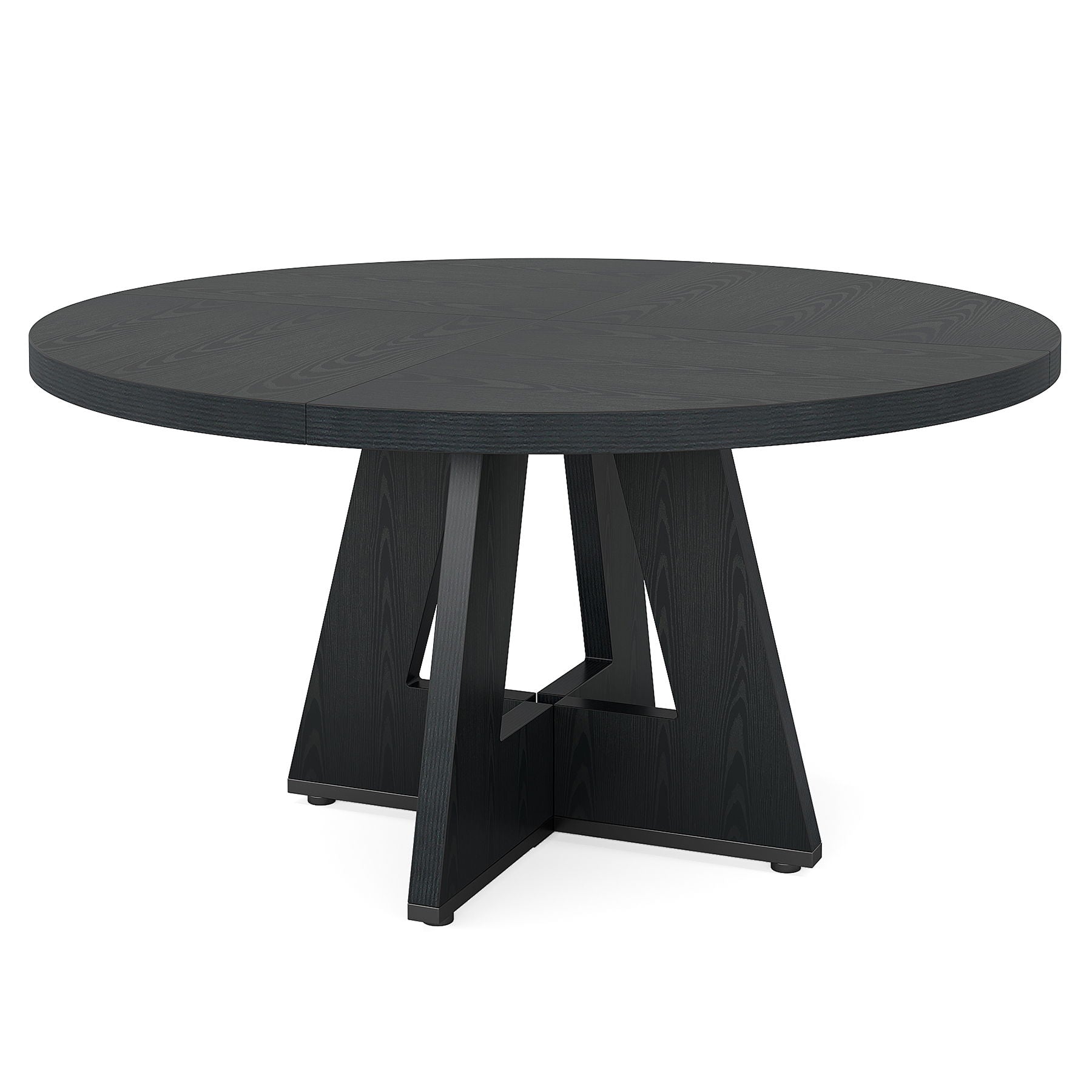 Round Dining Cross Base Kitchen Table