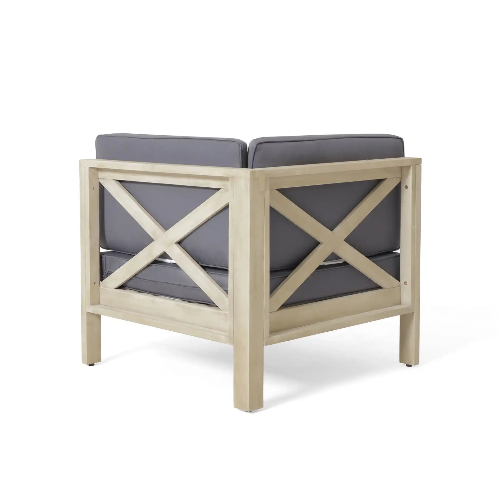 Brava - X Back Corner Chair