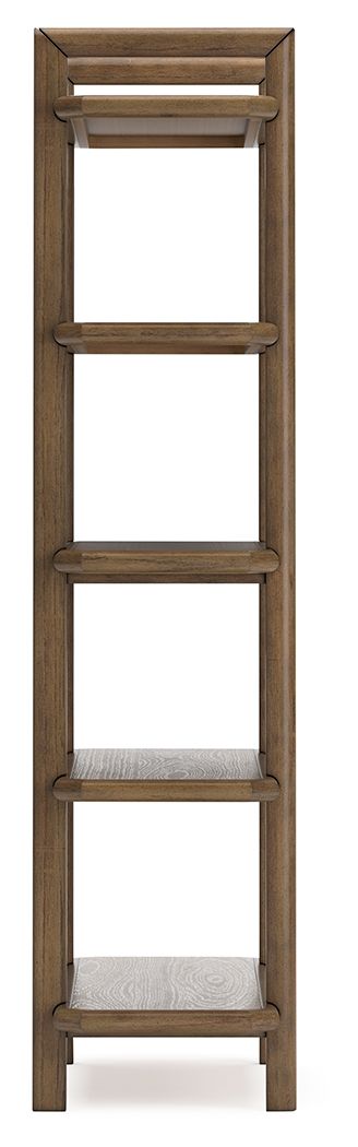 Roanhowe - Bookcase - Brown - Best Buy Furniture
