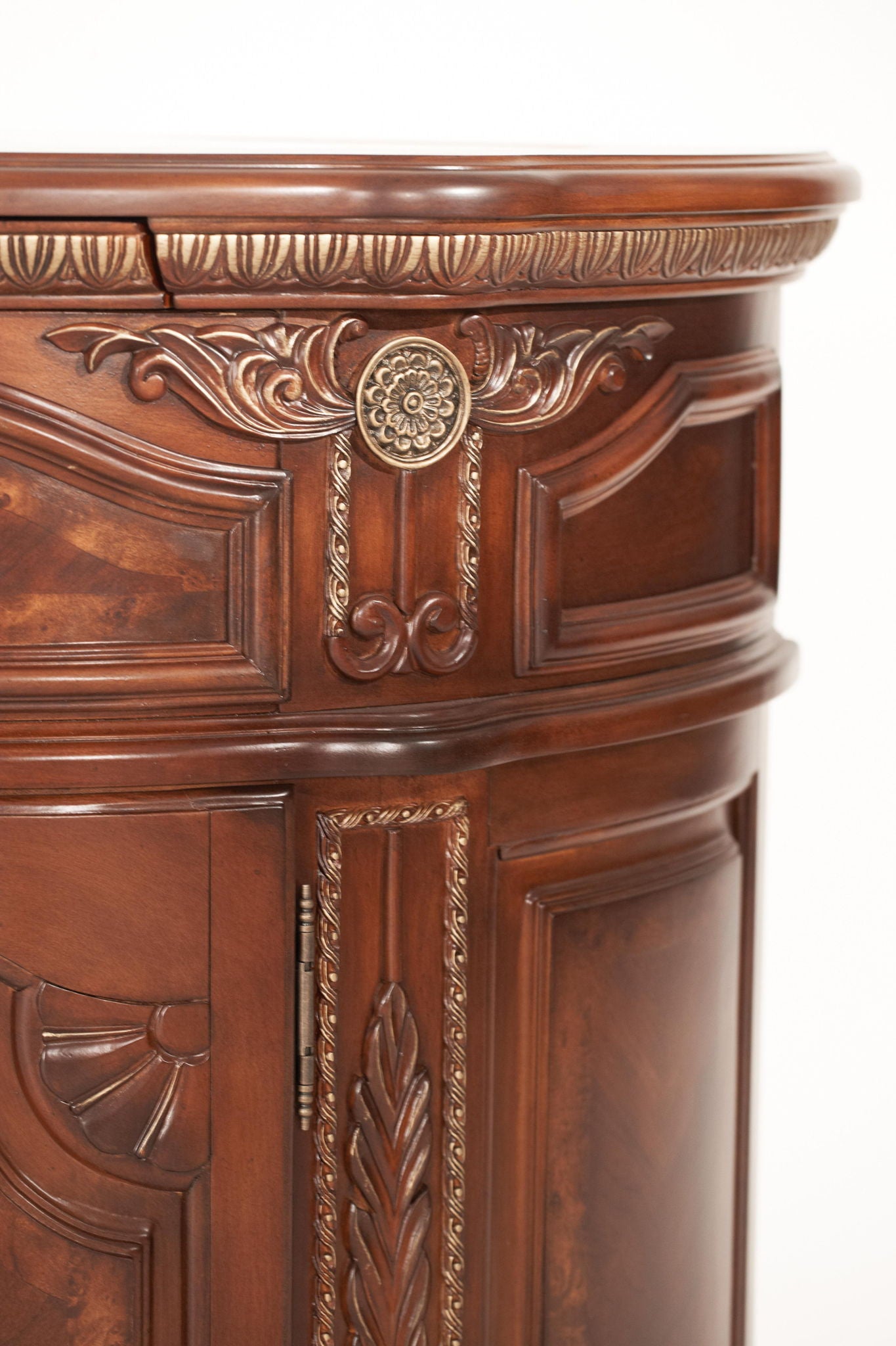 Cortina - Bedside Chest - Honey Walnut - Best Buy Furniture