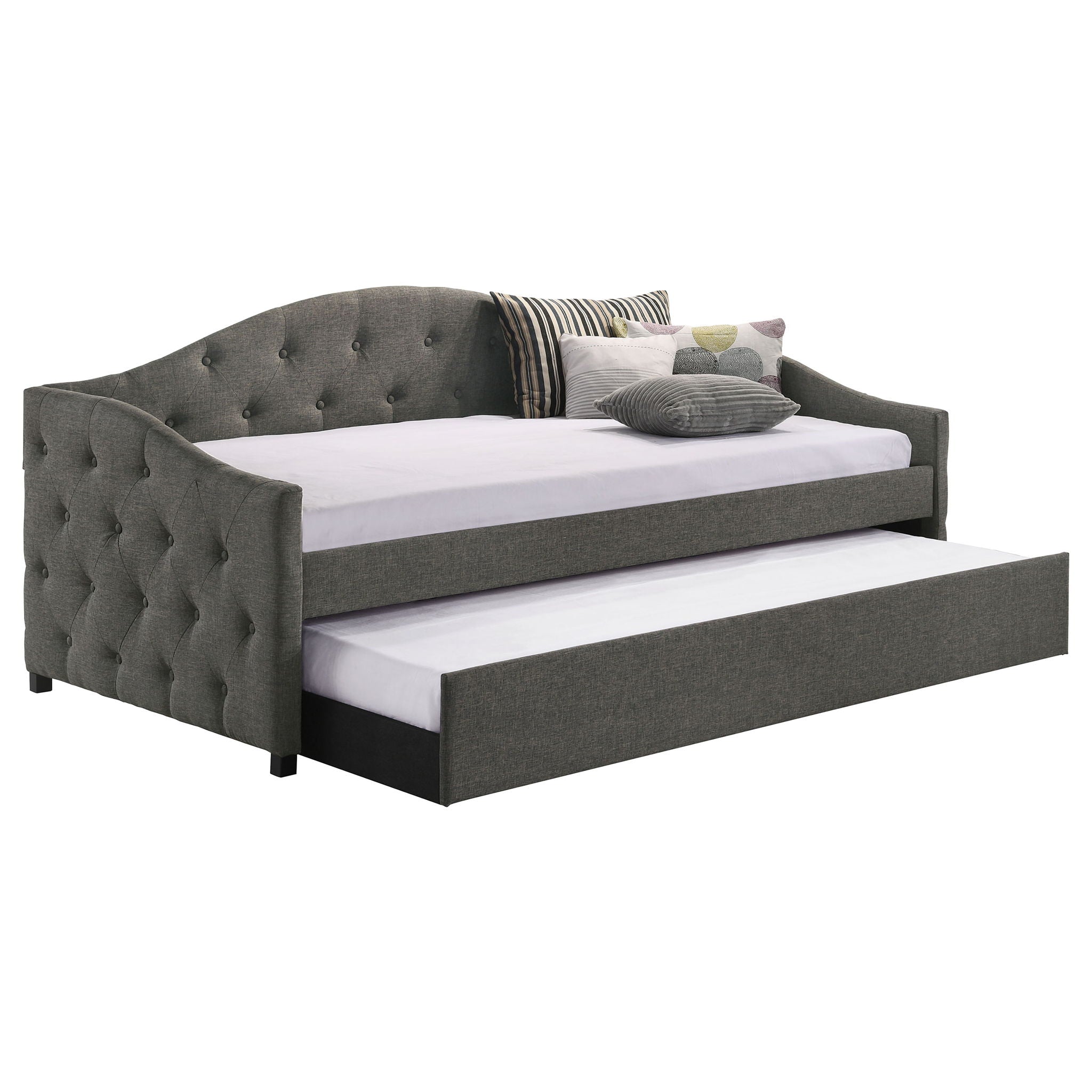 Tremont - Twin Daybed With Trundle - Gray