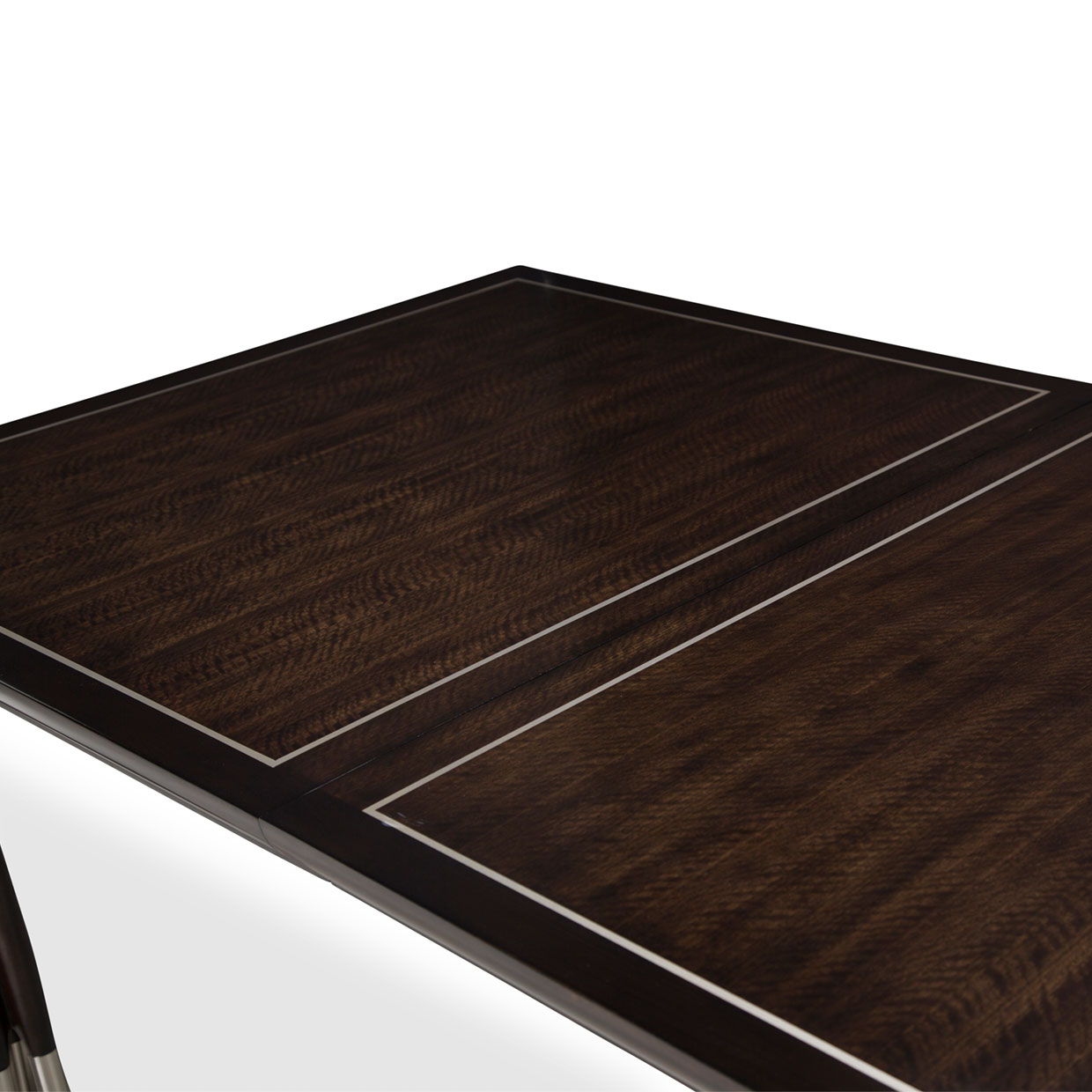 Paris Chic - Rectangular Dining Table - Espresso Brown