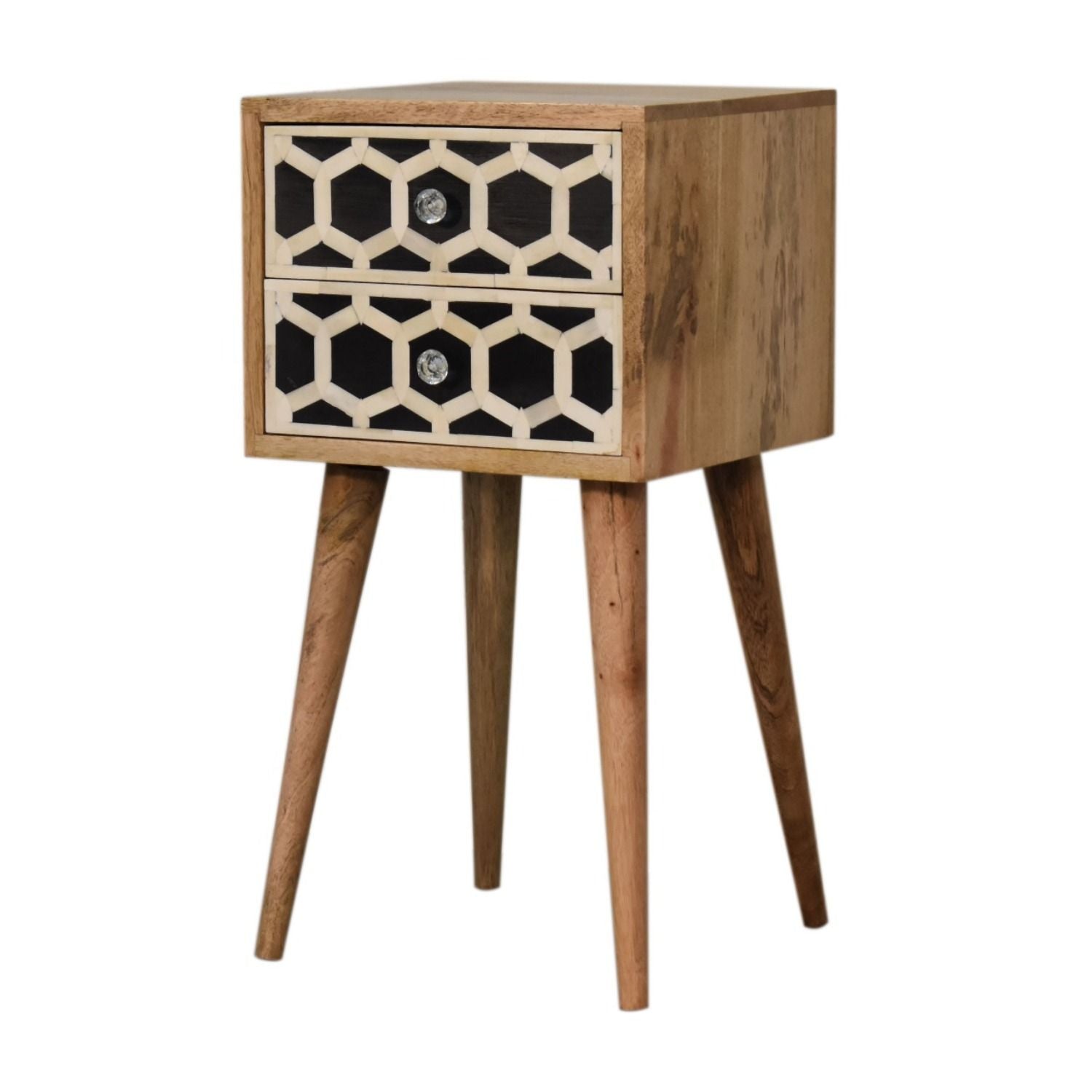 Inlay - Bone Inlay Drawer Nightstand - Best Buy Furniture