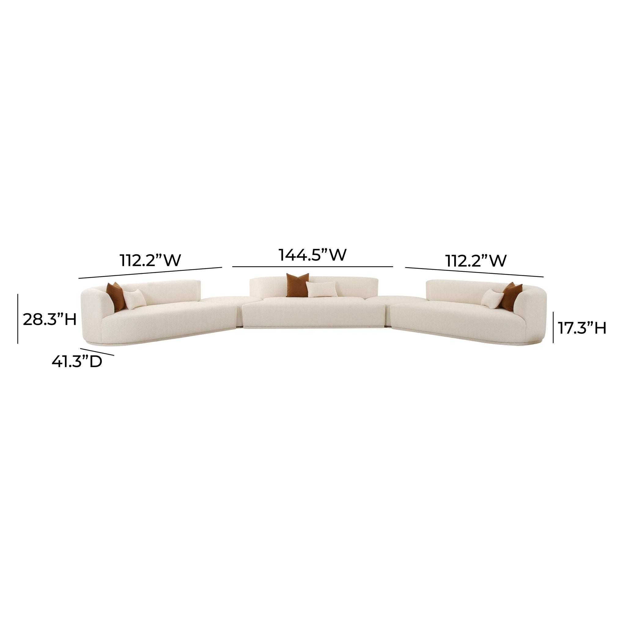 Fickle - Boucle Modular Sectional