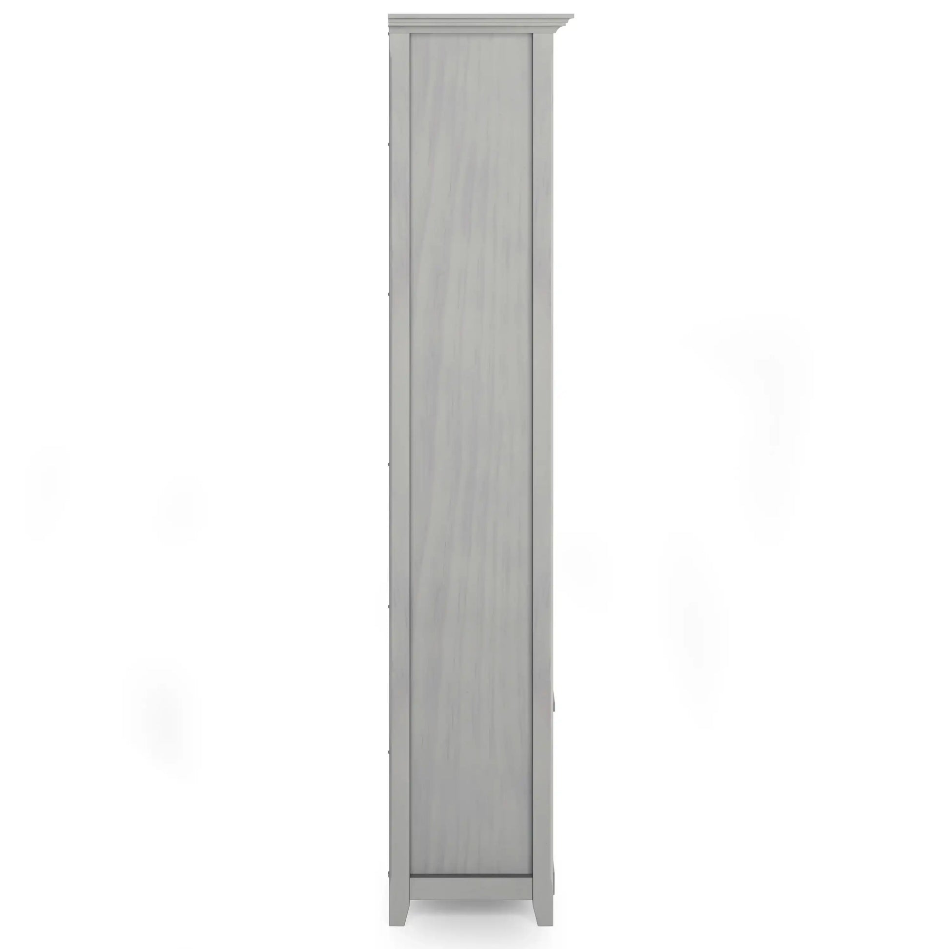 Amherst - 5 Shelf Bookcase - Fog Gray - Best Buy Furniture