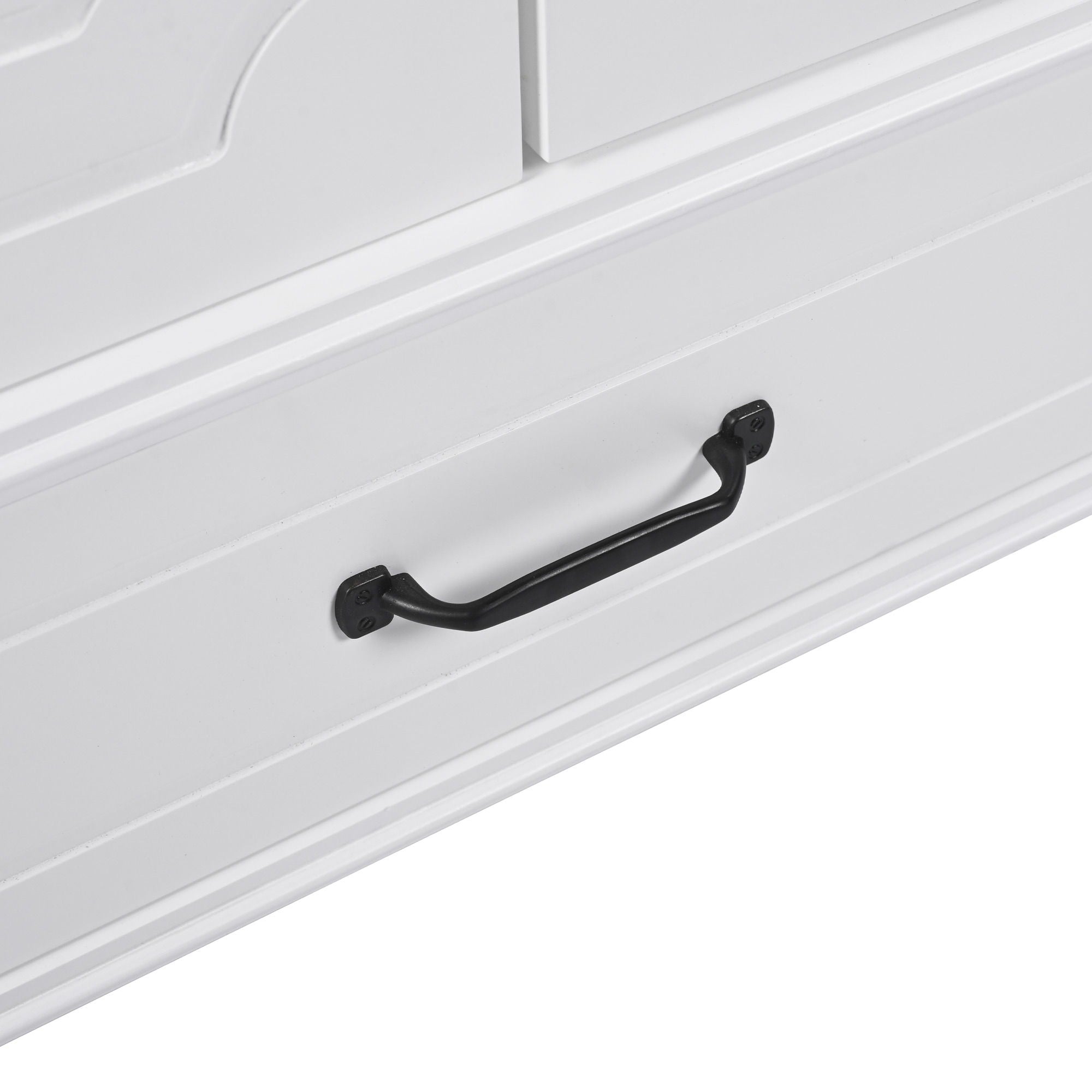 Vintage Style Bathroom Vanity With Sink, Multi Functional Storage, Soft-Closing Door - Best Buy Furniture