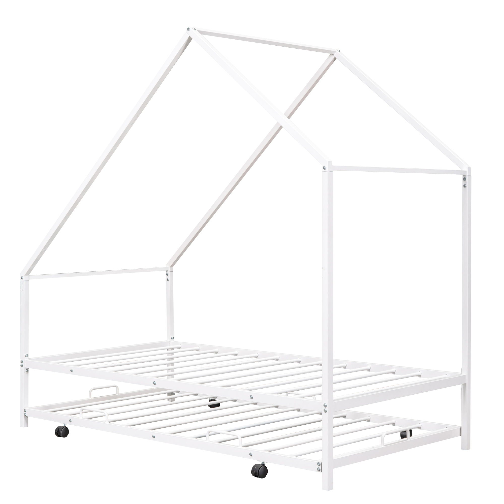 House Bed With Trundle