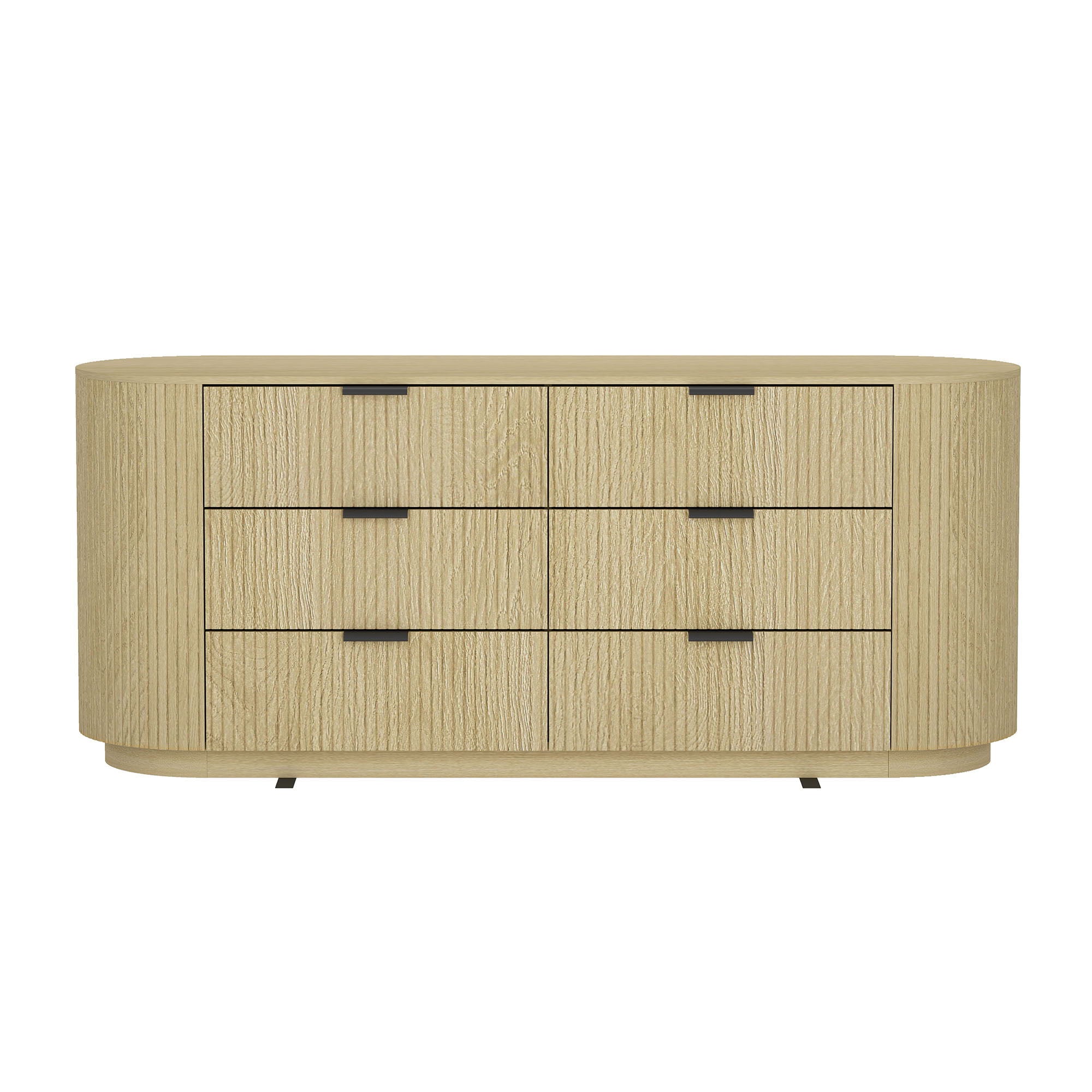 Olivia - Dresser With 6 Drawers - Oak