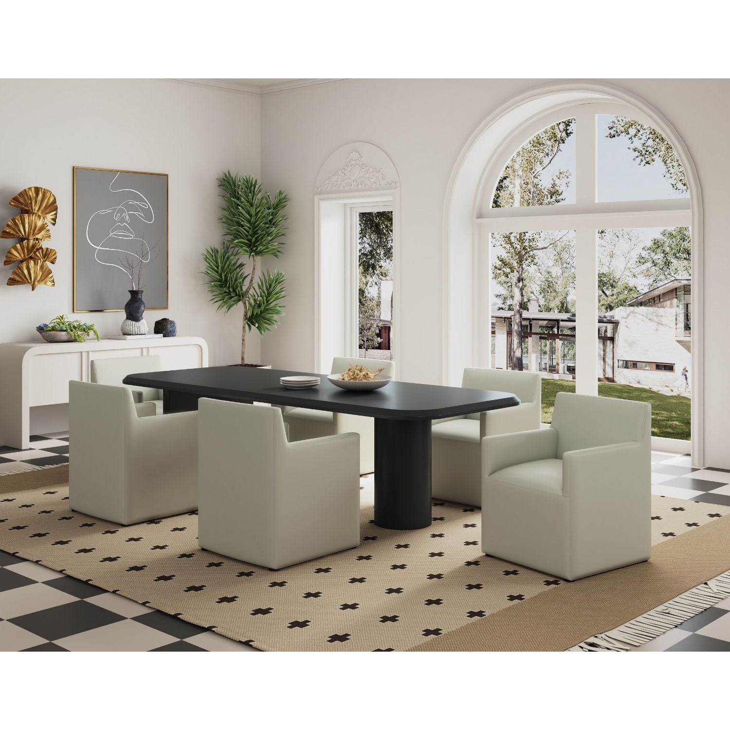 Anna - Square Armchair