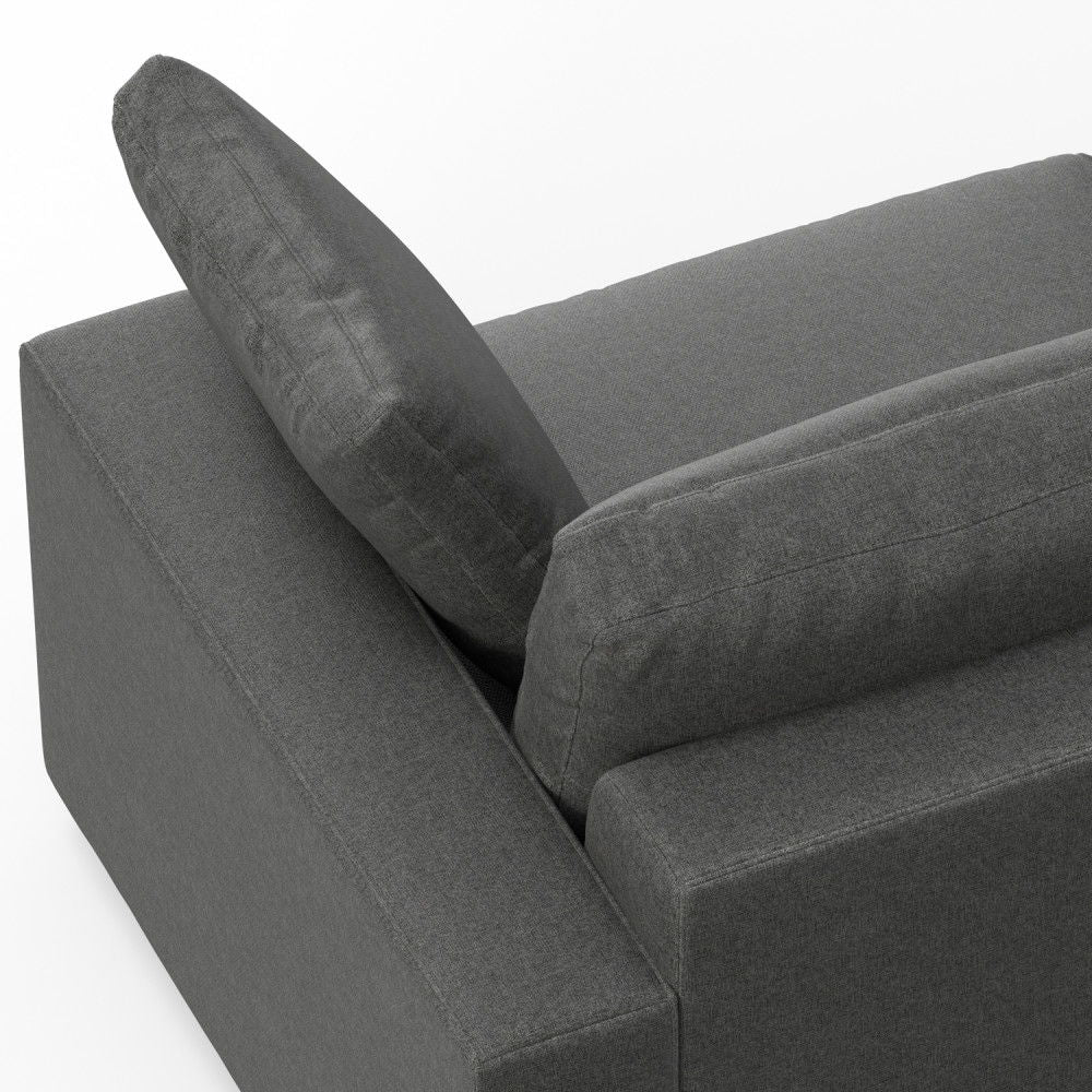 Charlie - Upholstered Deep Seater Sectional Sofa - Best Buy Furniture