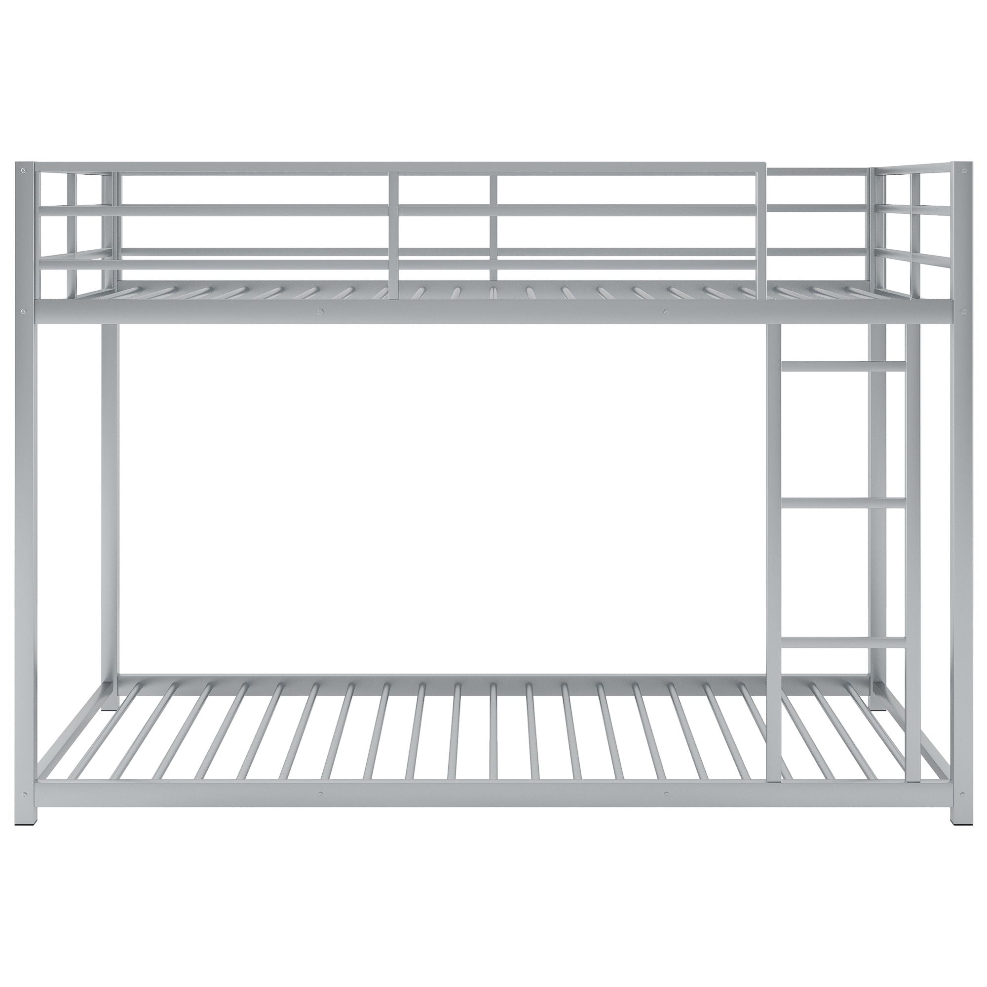 Metal Bunk Bed, Low Bunk Bed With Ladder