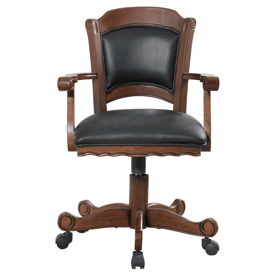 Turk - 5 Piece Dining And Game Table Set - Tobacco