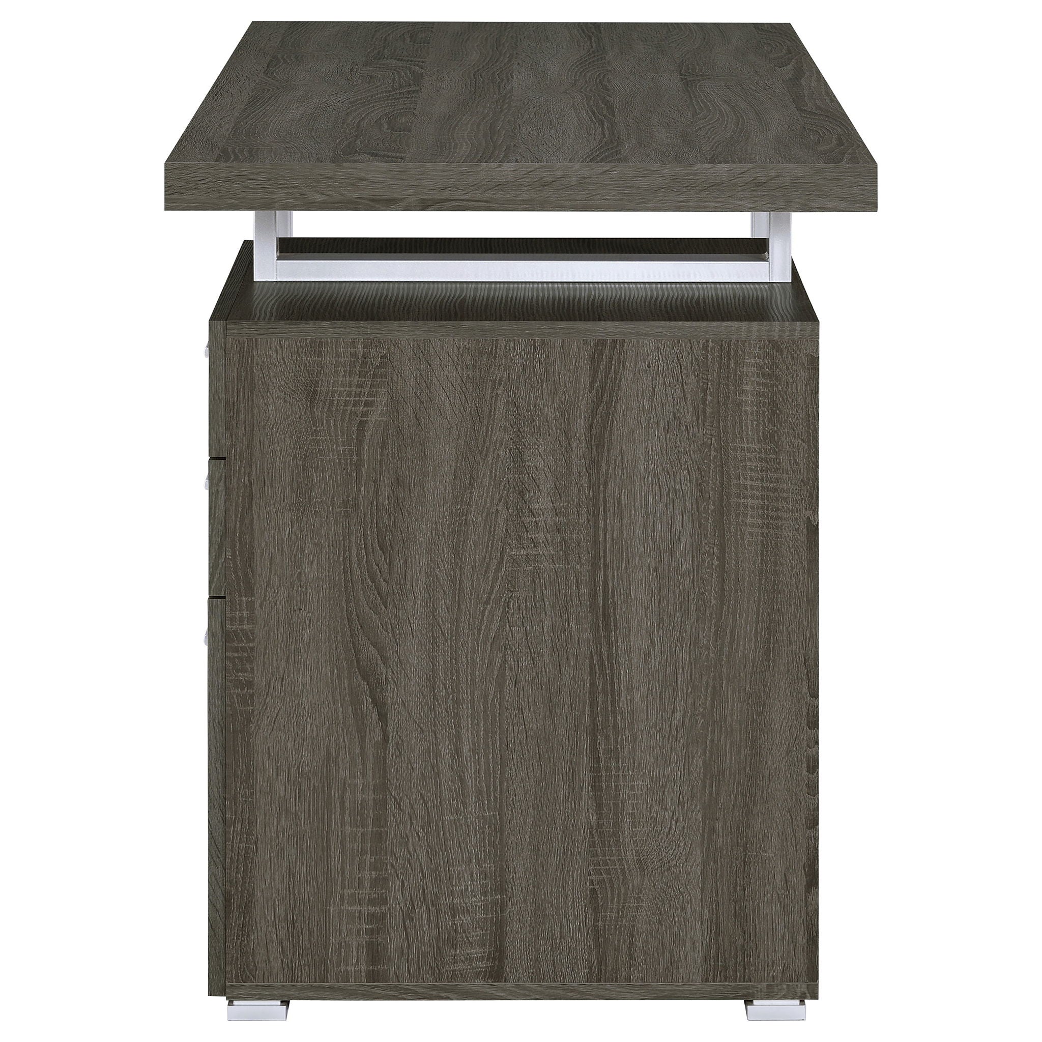 Modern Reversible 3 Drawer Office Computer Desk