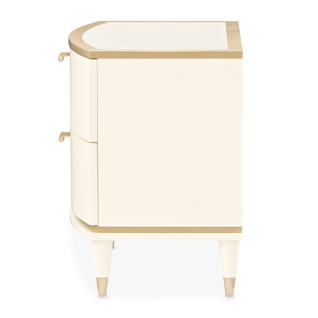 La Terrazza - Large Nightstand - Creamy Pearl