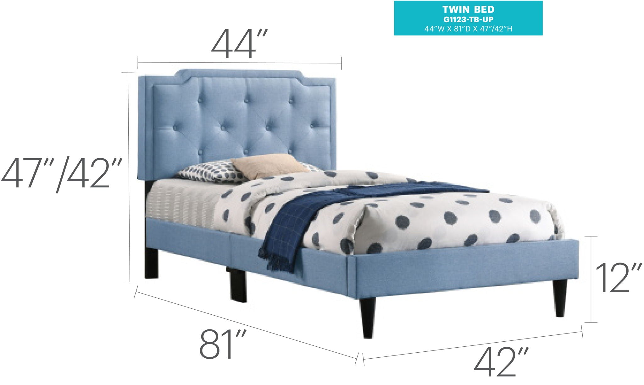 Button Tufted Bed Charming For Cozy Spaces