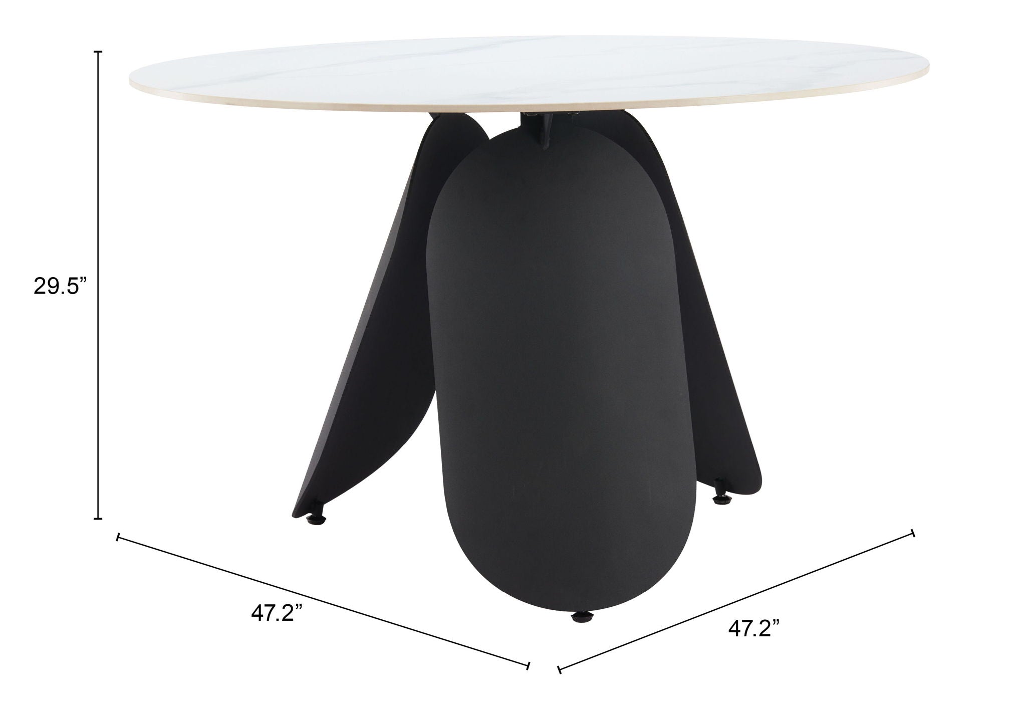 Toru - Dining Table - White