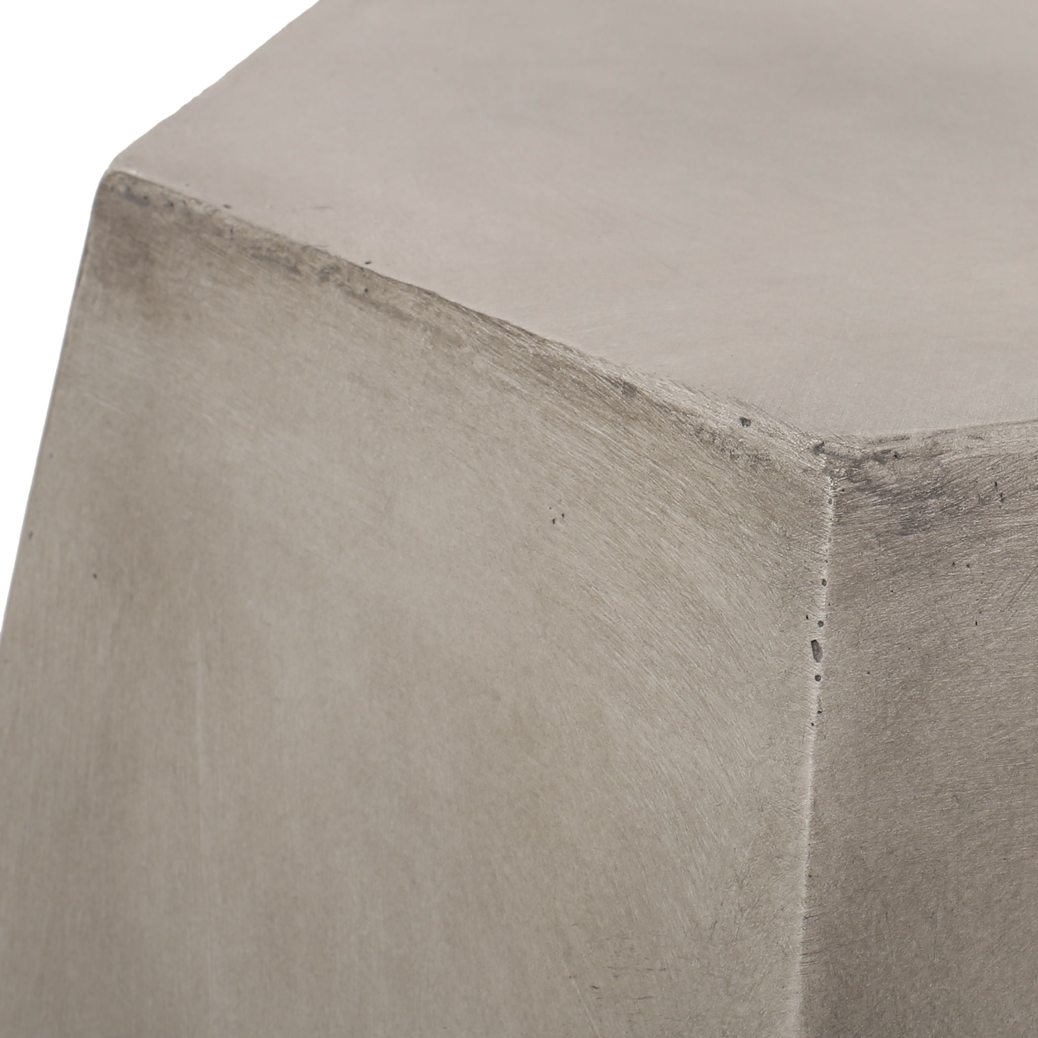 Outdoor Calgary Side Table - Light Gray