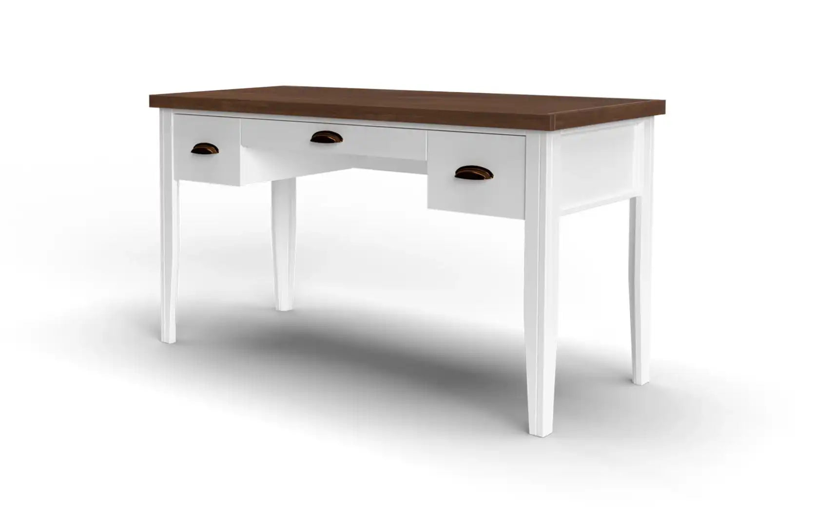 Hampton - Writing Desk - Jasmine Whitewash / Barnwood - Best Buy Furniture