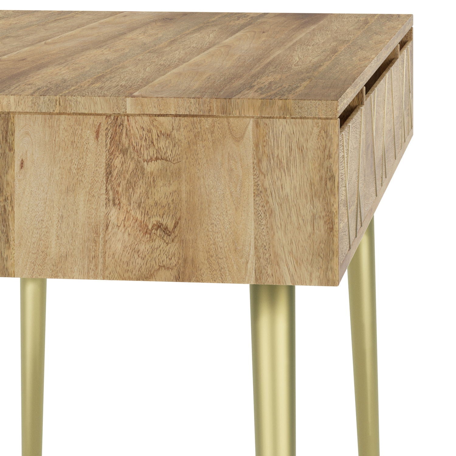 Jager - Desk - Natural - Best Buy Furniture