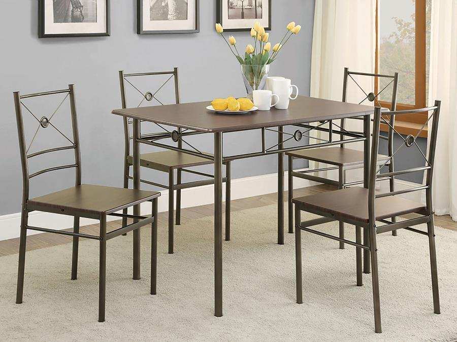 Anna - 5-Piece Rectangular Dining Set