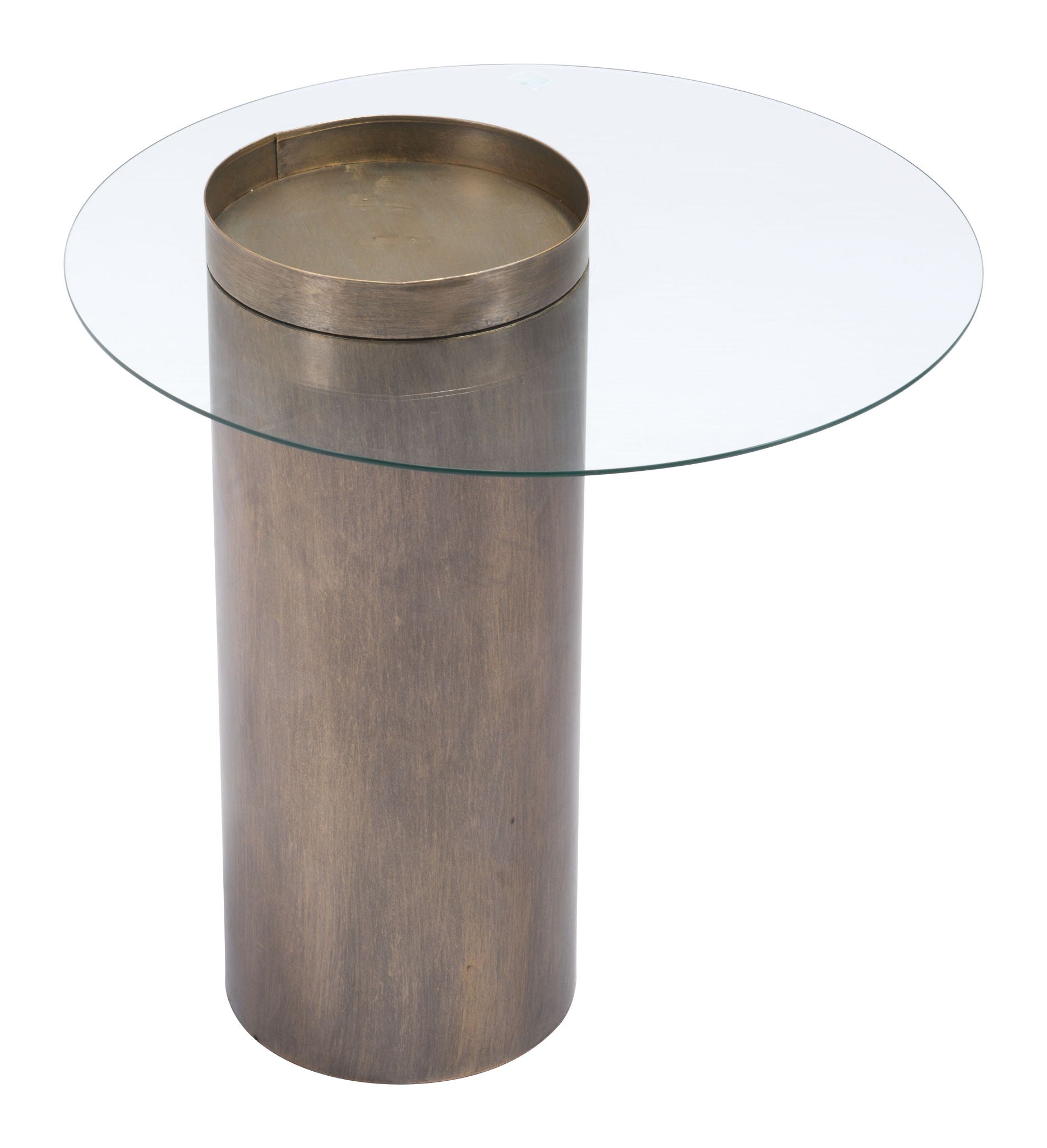 Emi - End Table - Antique Gold