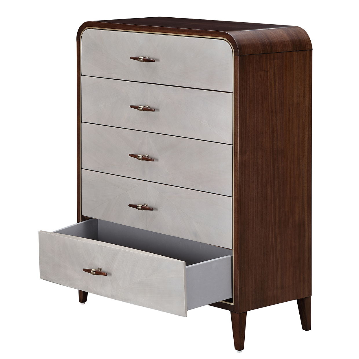 Houston - 5-Drawer Chest - Walnut