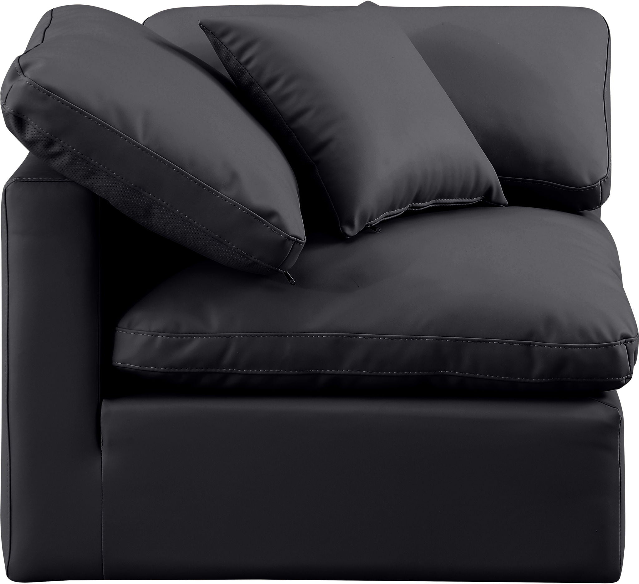 Indulge - Faux Leather Corner Chair