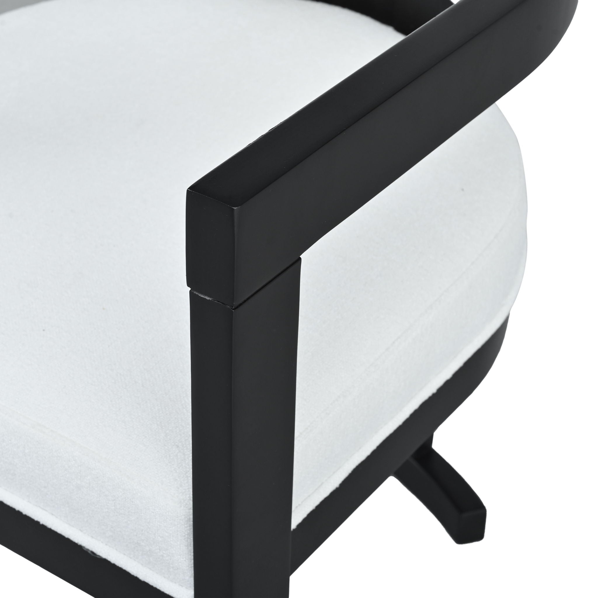 Stylish Indoor Upholstered Wood Dining Chair (Set of 2)