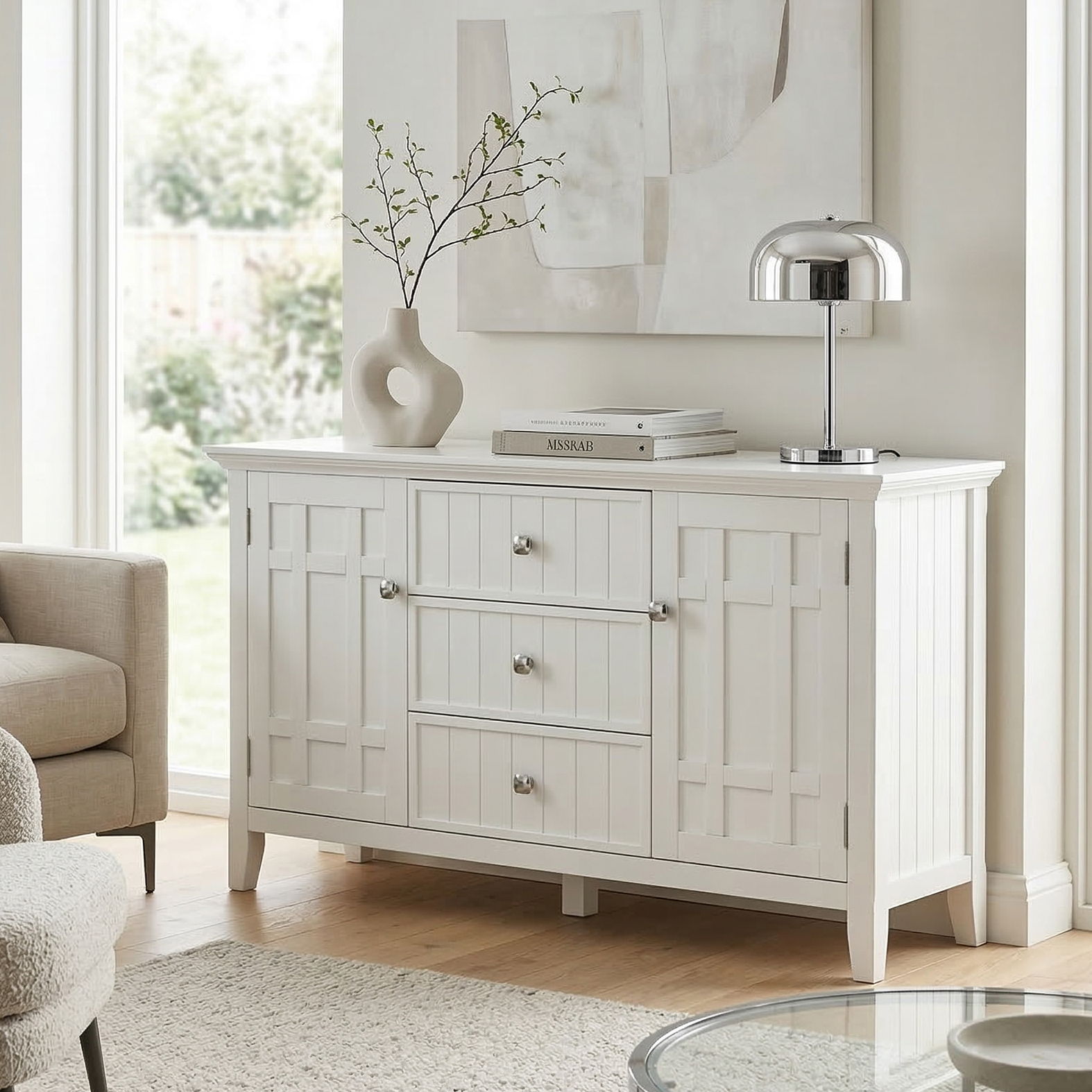 Bedford - Sideboard Buffet - White
