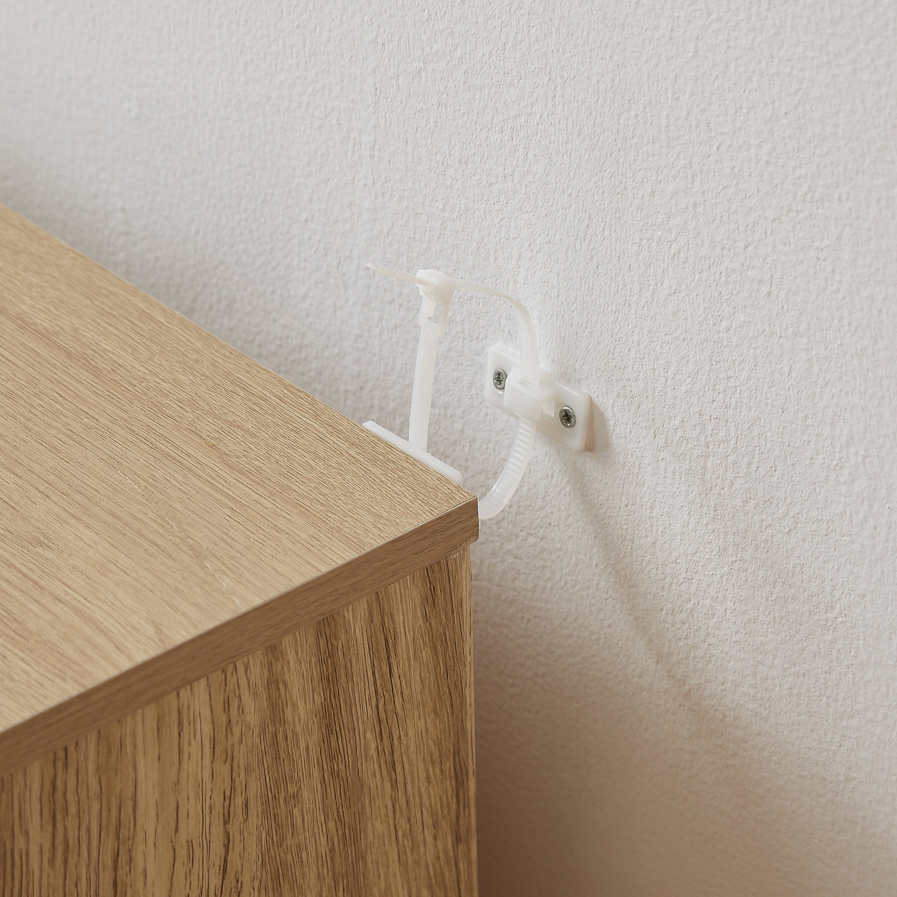 Willow Modern Light Oak Wood Fluted Nightstand - Best Buy Furniture