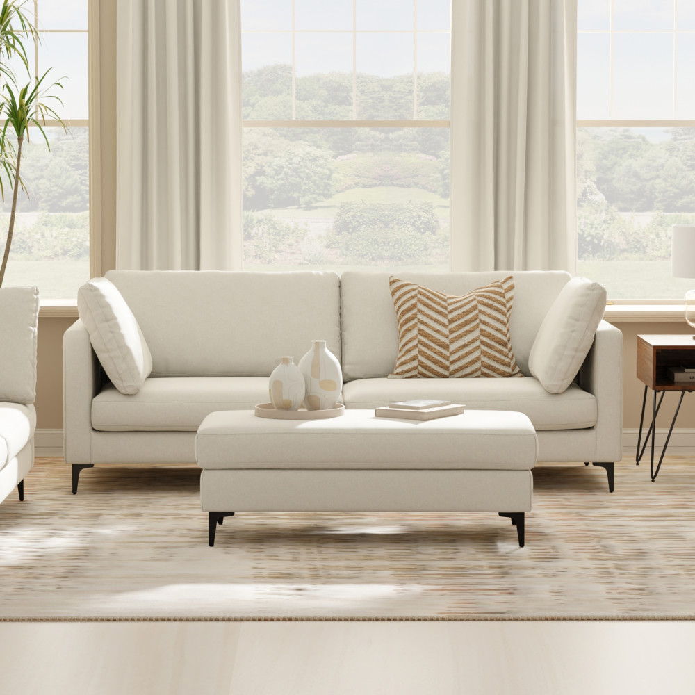 Ava - Mid Century Sofa, Upholstered