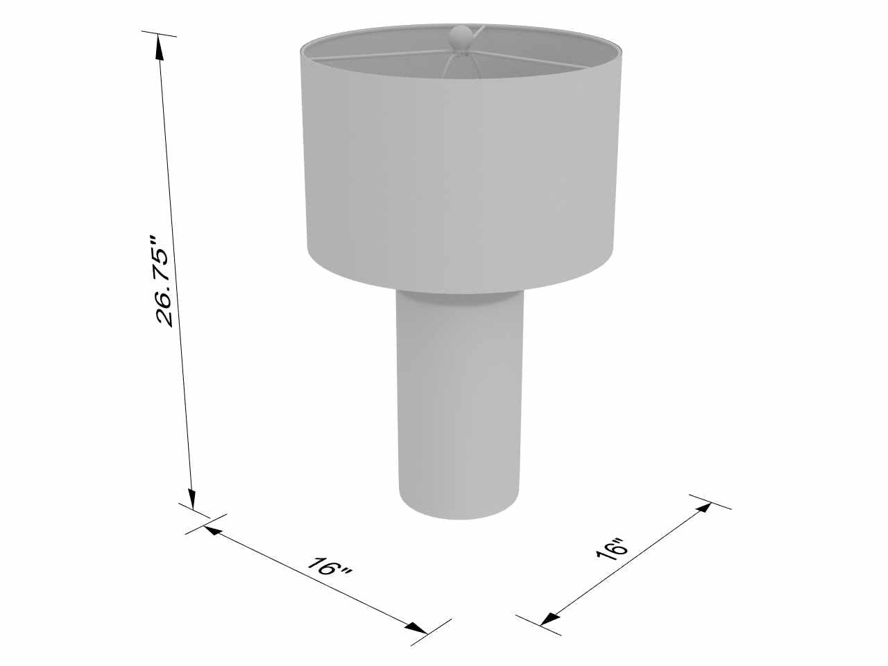 Bacabac Table Lamp - Clearance