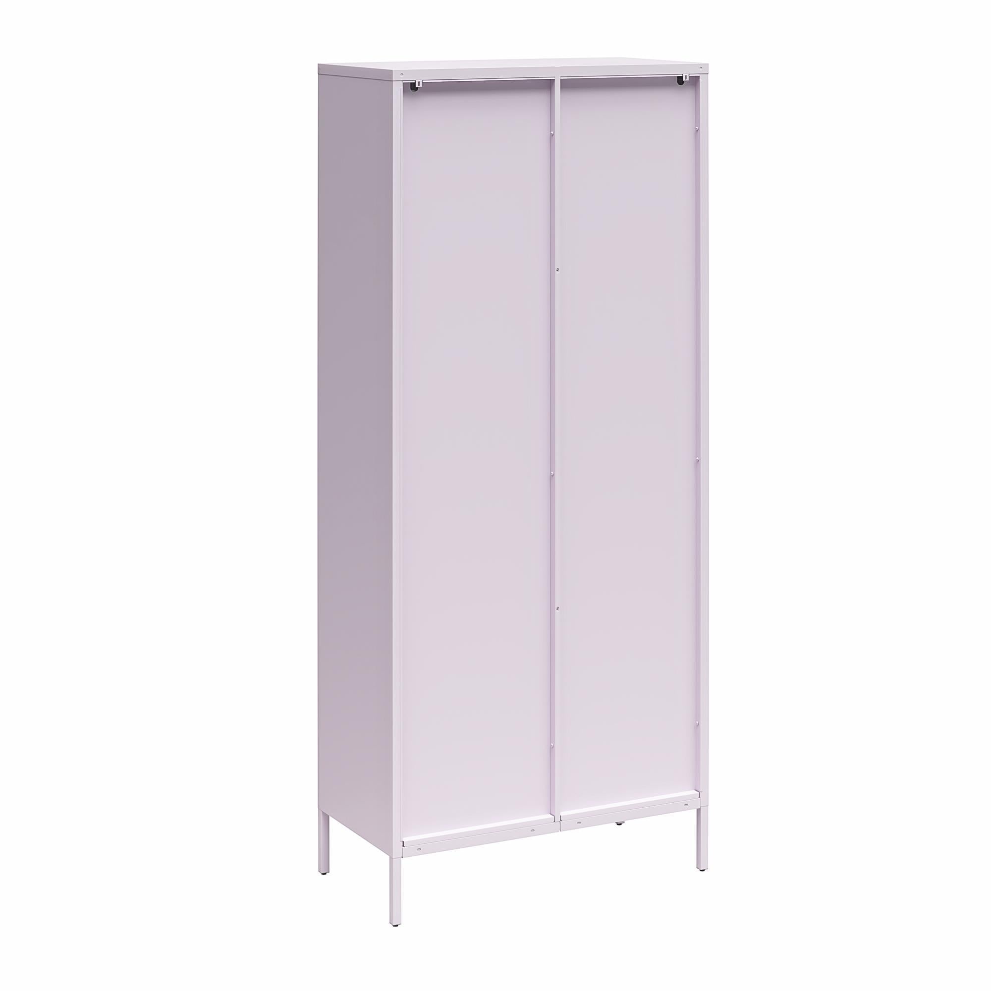 Luna - 2 Door Accent Cabinet With Fluted Glass