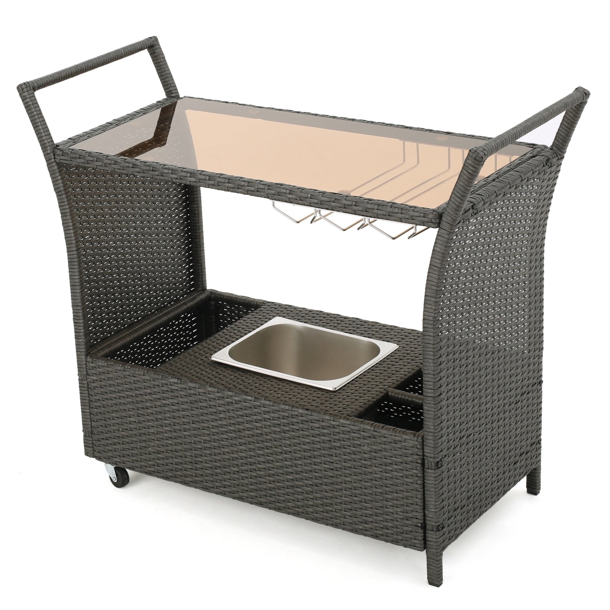 BAHAMA PE KD BAR CART - Tuesday Morning - Bar Carts and Servers