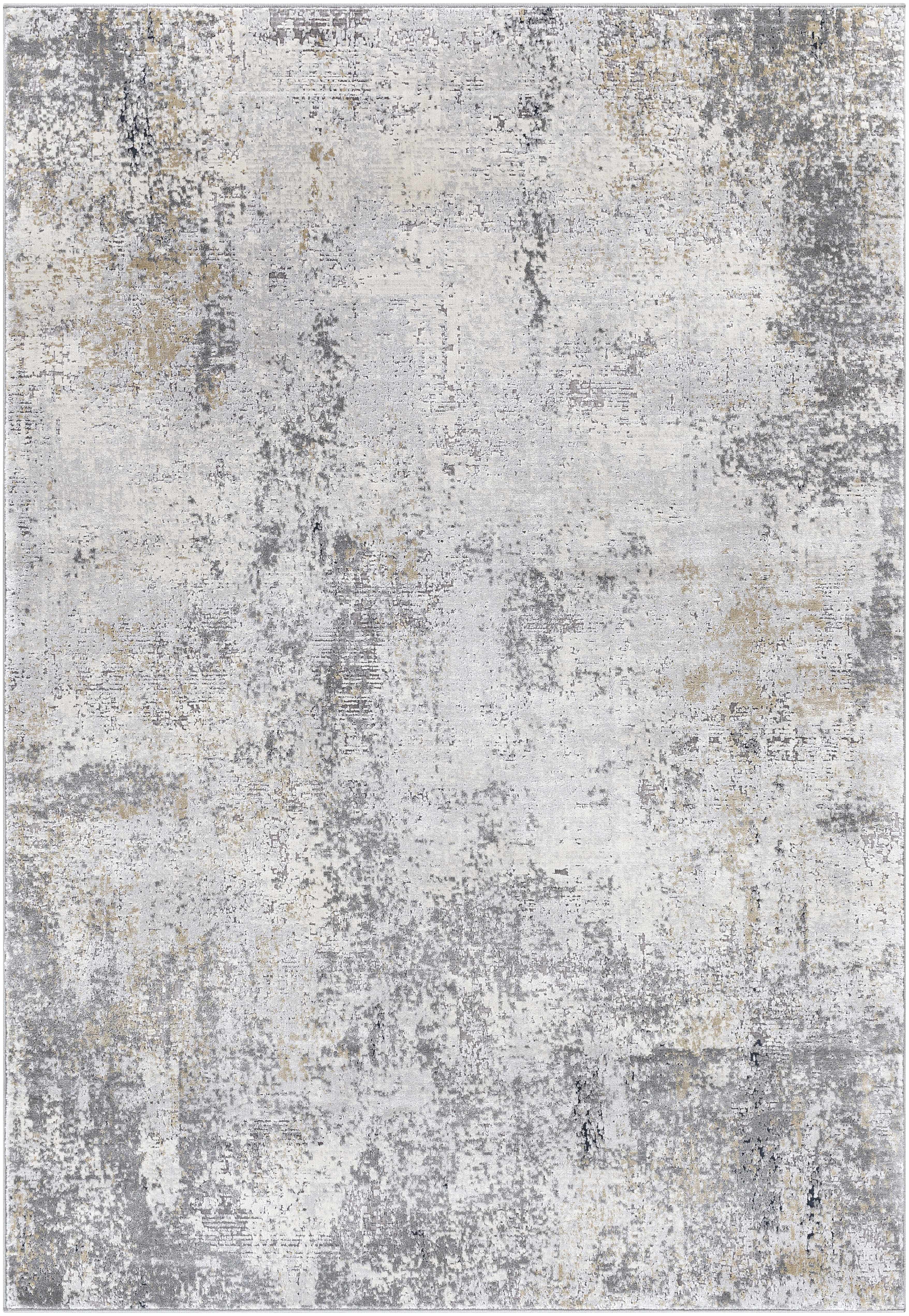 Baranduda Abstract Gray Luxe Rug