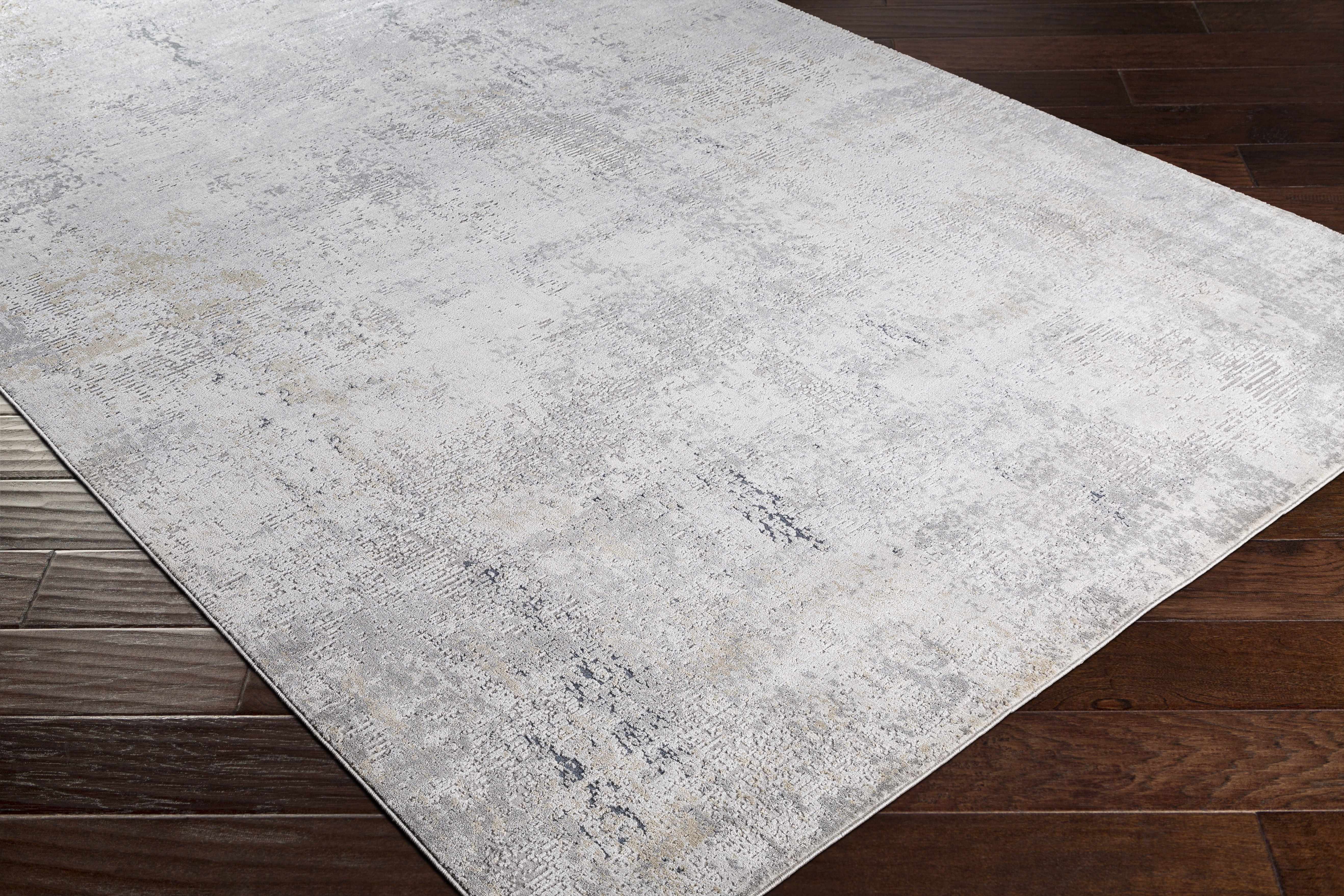 Baranduda Abstract Gray Luxe Rug